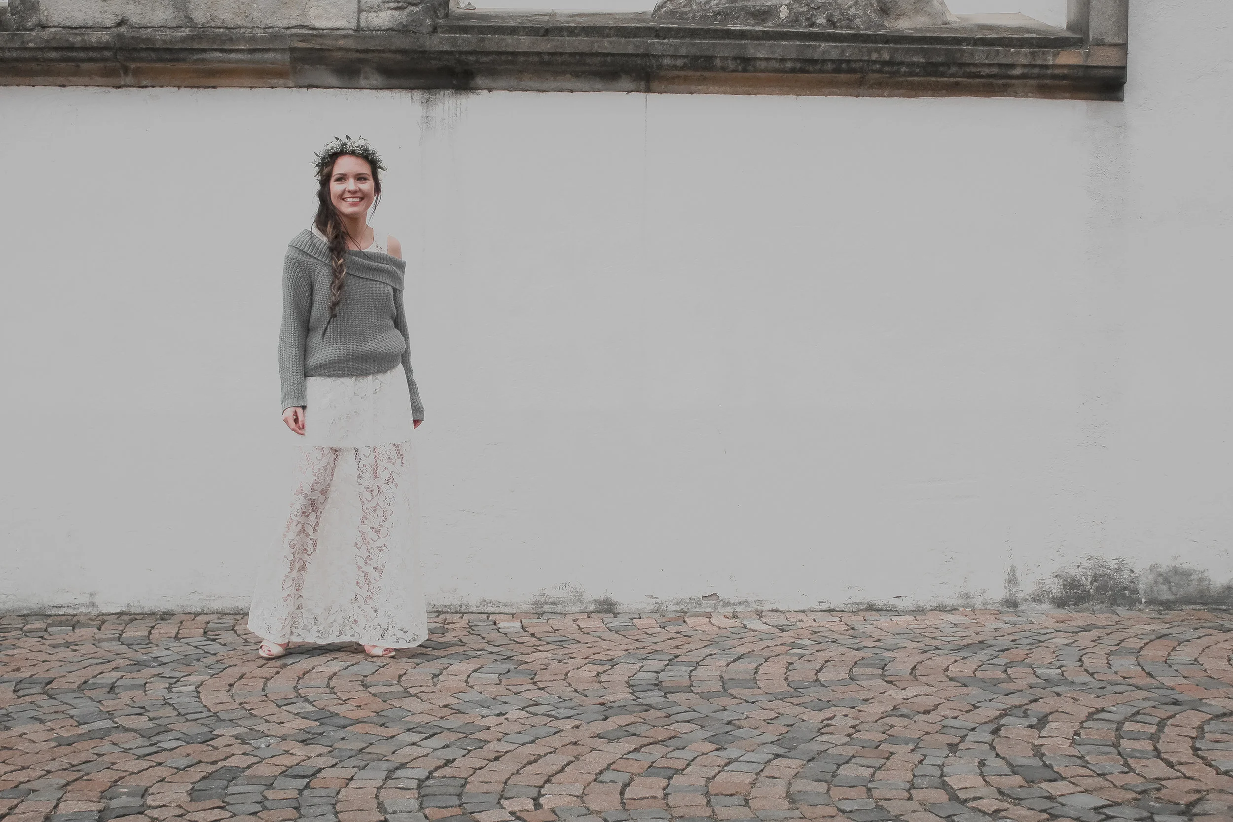 Boho Wedding Style Outfit from created_by_kerstin_schauer photographed by www.herprettybravesoul.com Osnabrück, Germany, Fashion Style, thrifted outfit, floral elements, romantic, editorial, editorial magazine, photography, boho wedding, boho, bohemian wedding