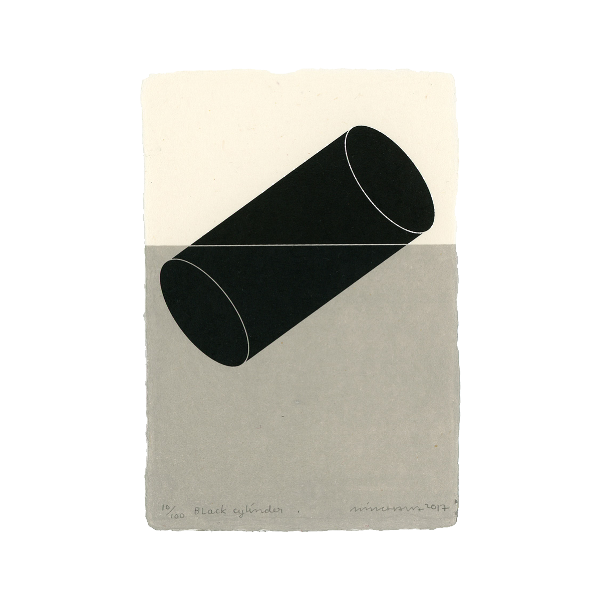Black cylinder