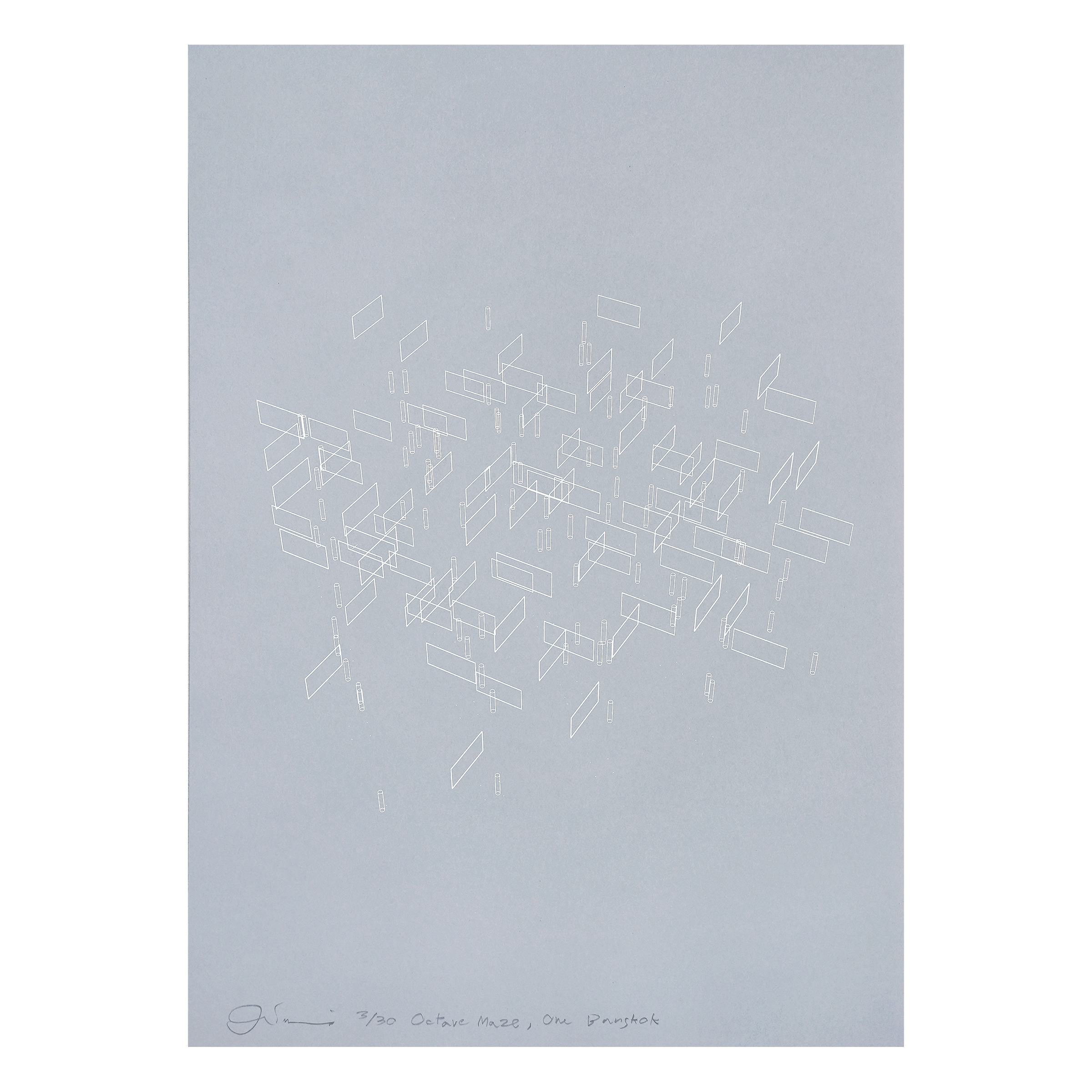 Octave Maze, One Bangkok — Outline
