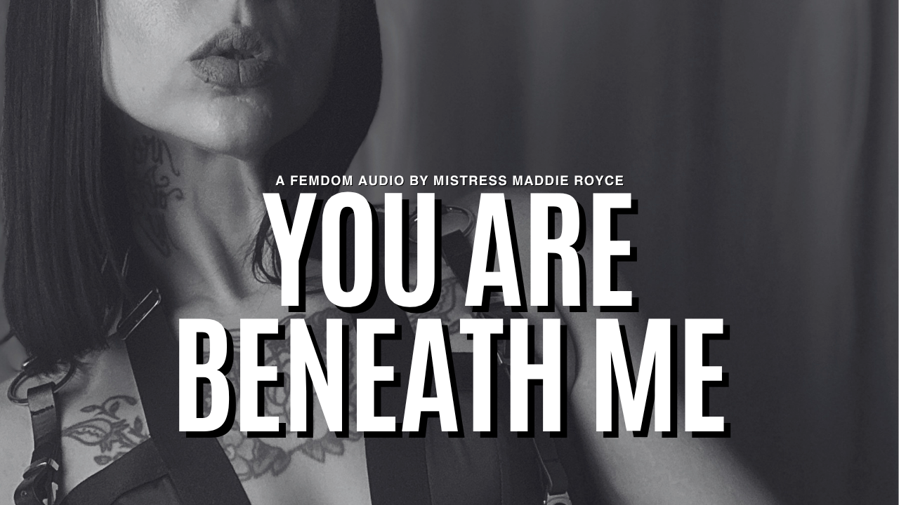 Chicago femdom dominatrix Mistress Maddie Royce psychological domination