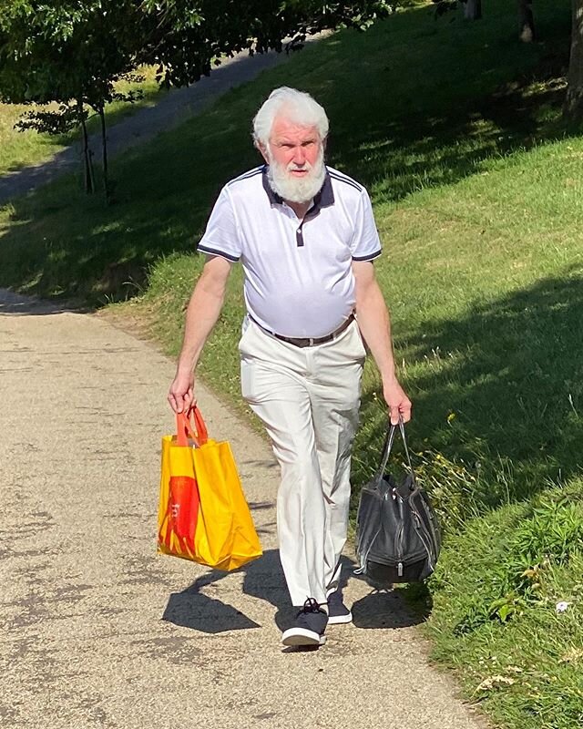 Michael. Probably from Groombridge. First day back at the Lawn Bowls club and he&rsquo;s absolutely raring to go! Always looking for a silver lining in any situation, and with a few of the club&rsquo;s long-standing members sadly taken out by Covid 1