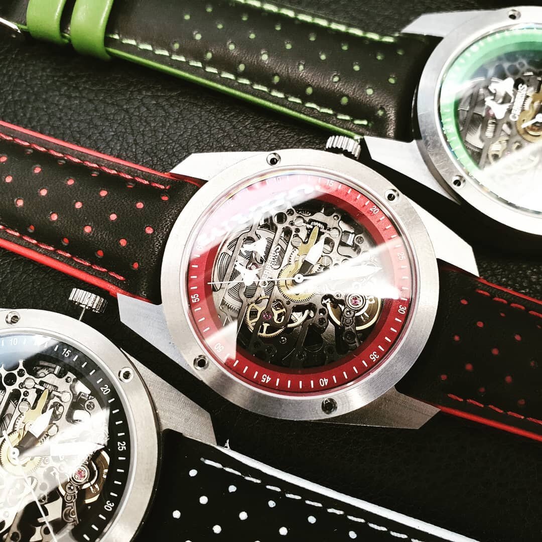 At Nottingham Watch Repair we have the capability to manufacture our own watch brand. Cerberus watches will be launching in 2021. The prototype run is sold out and pre-sales for the second run are going very fast #watch #watches #watchrepair #watchma