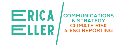 Erica Eller | Climate Risk and ESG Reporting Communications 