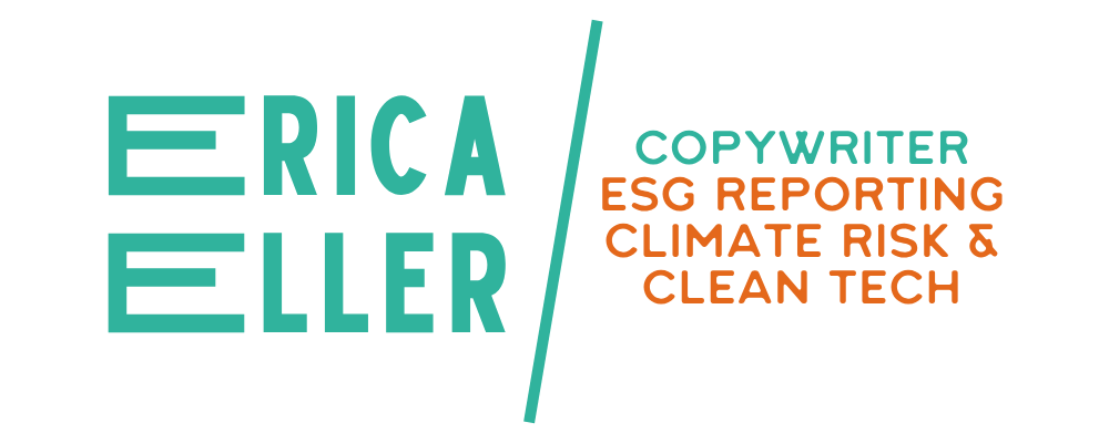 Erica Eller | Climate Risk and ESG Reporting Communications 