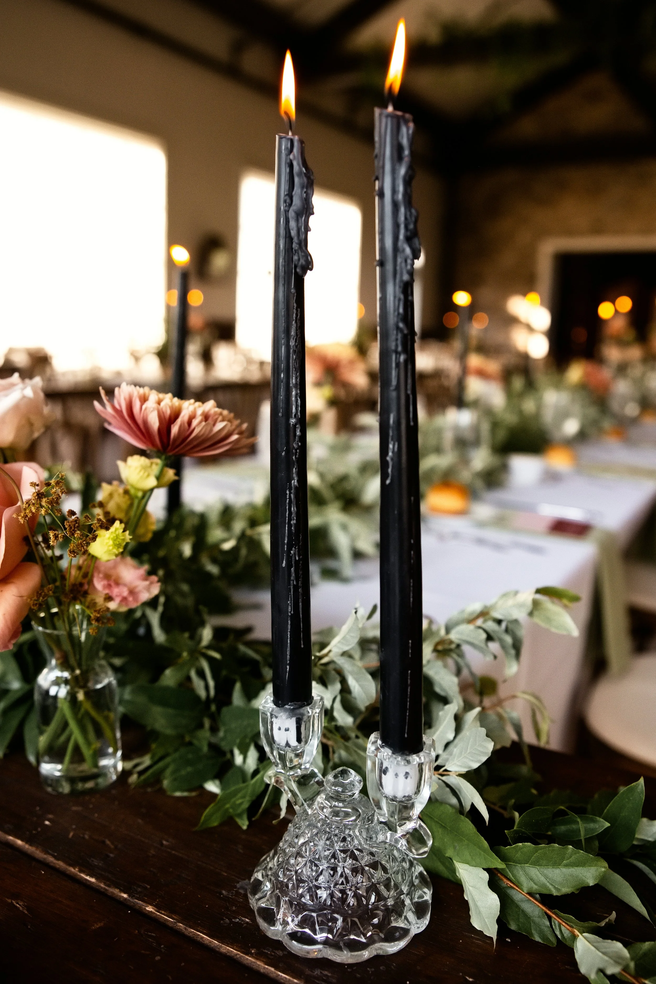 Candles at The Inn at Fox Briar Farm