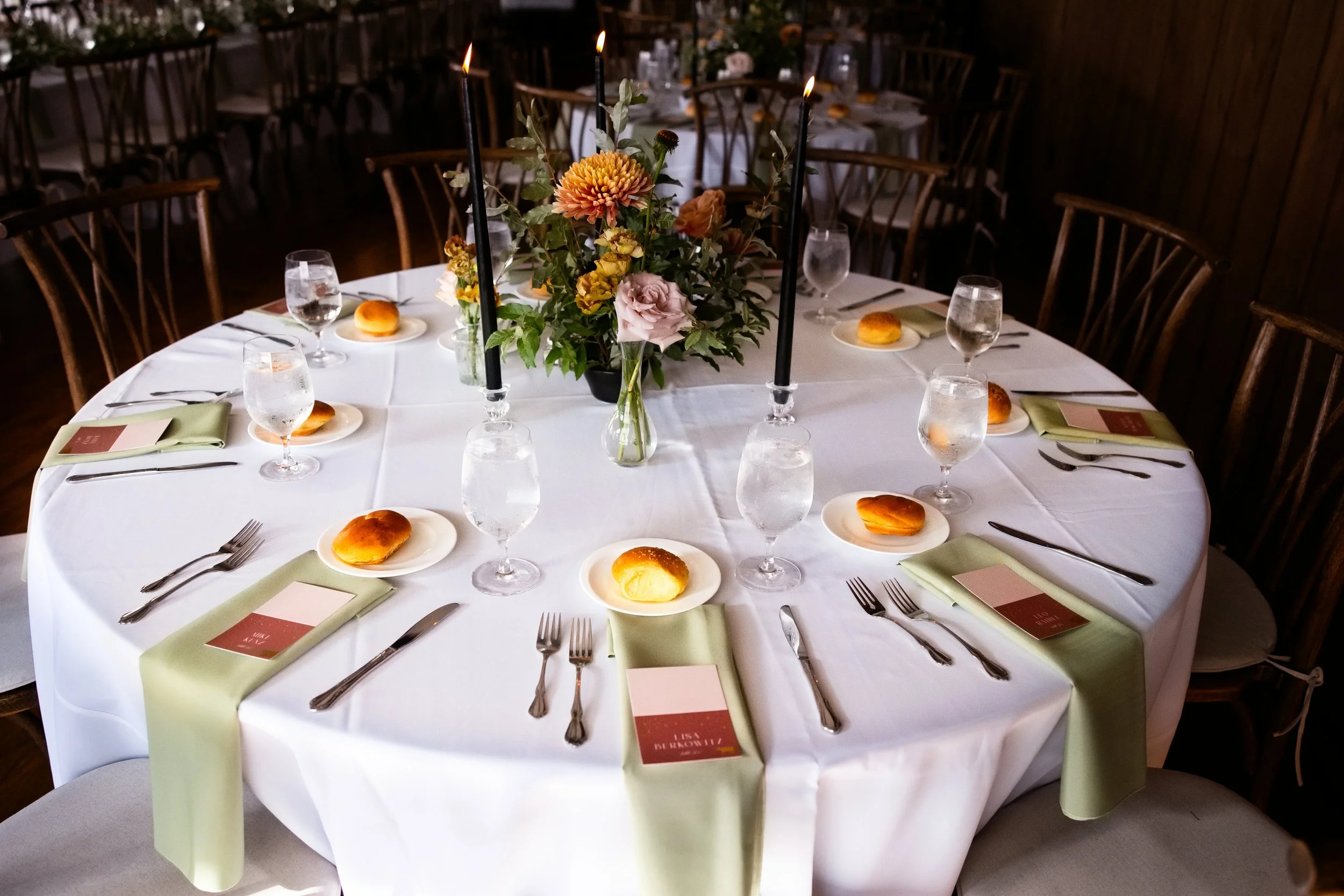 Centerpiece at The Inn at Fox Briar Farm
