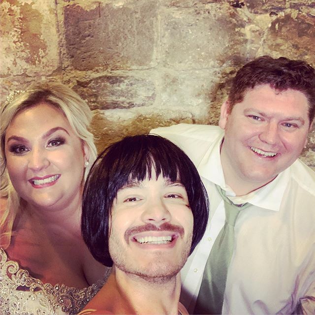 What a great Saturday I had performing at The Square Tower in Portsmouth. Congratulations to Natasha and Stuart on your wedding day! I wish you both a lifetime of happiness. #love #freddiemercury #queen #gay #pride #wedding