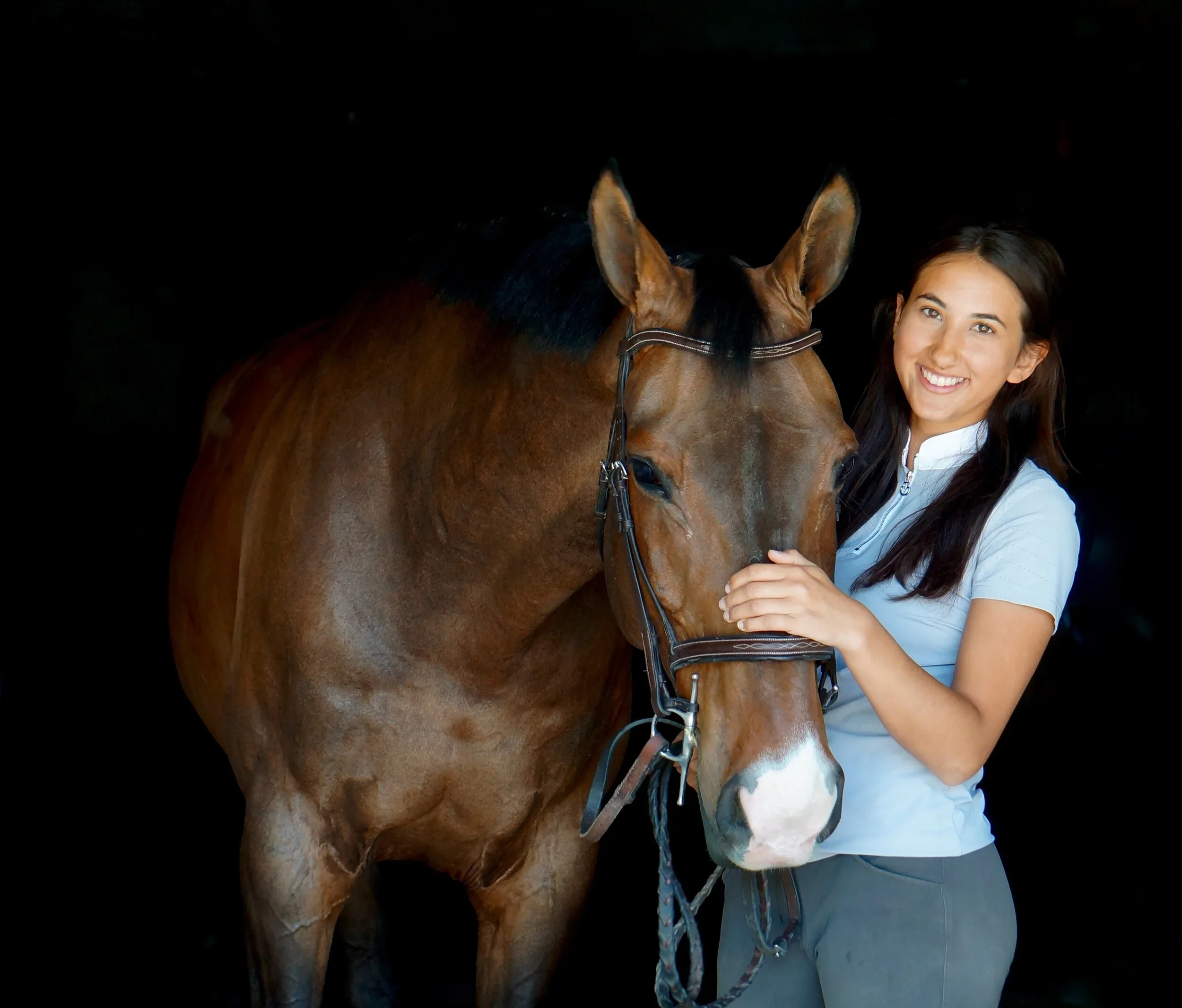 Priya Hall, certified Equestrian Canada competition coach