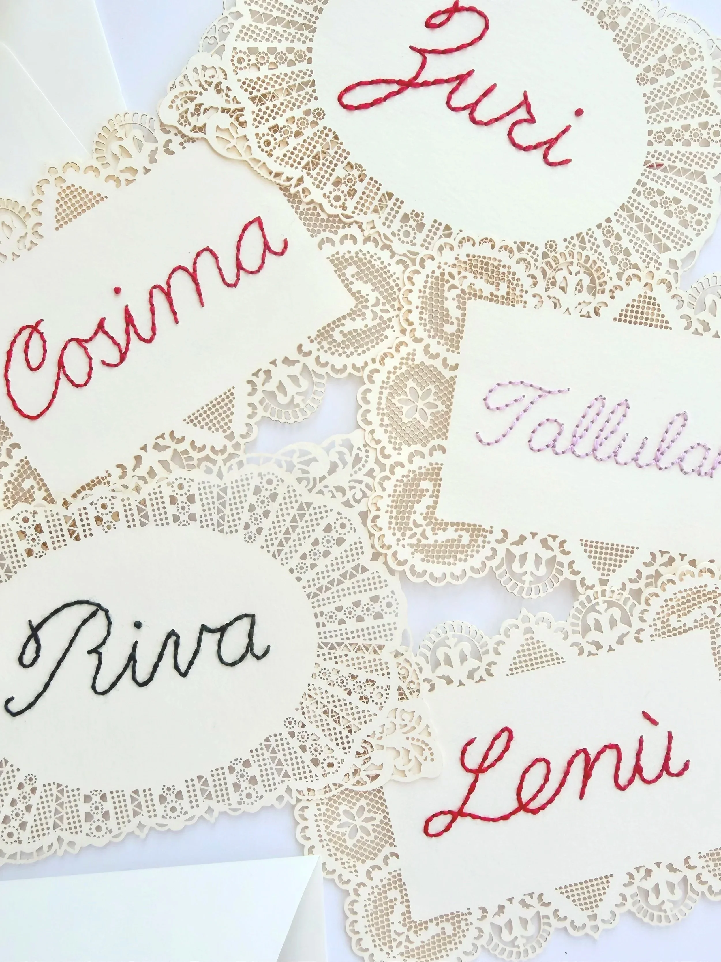 DOILY NOTECARDS