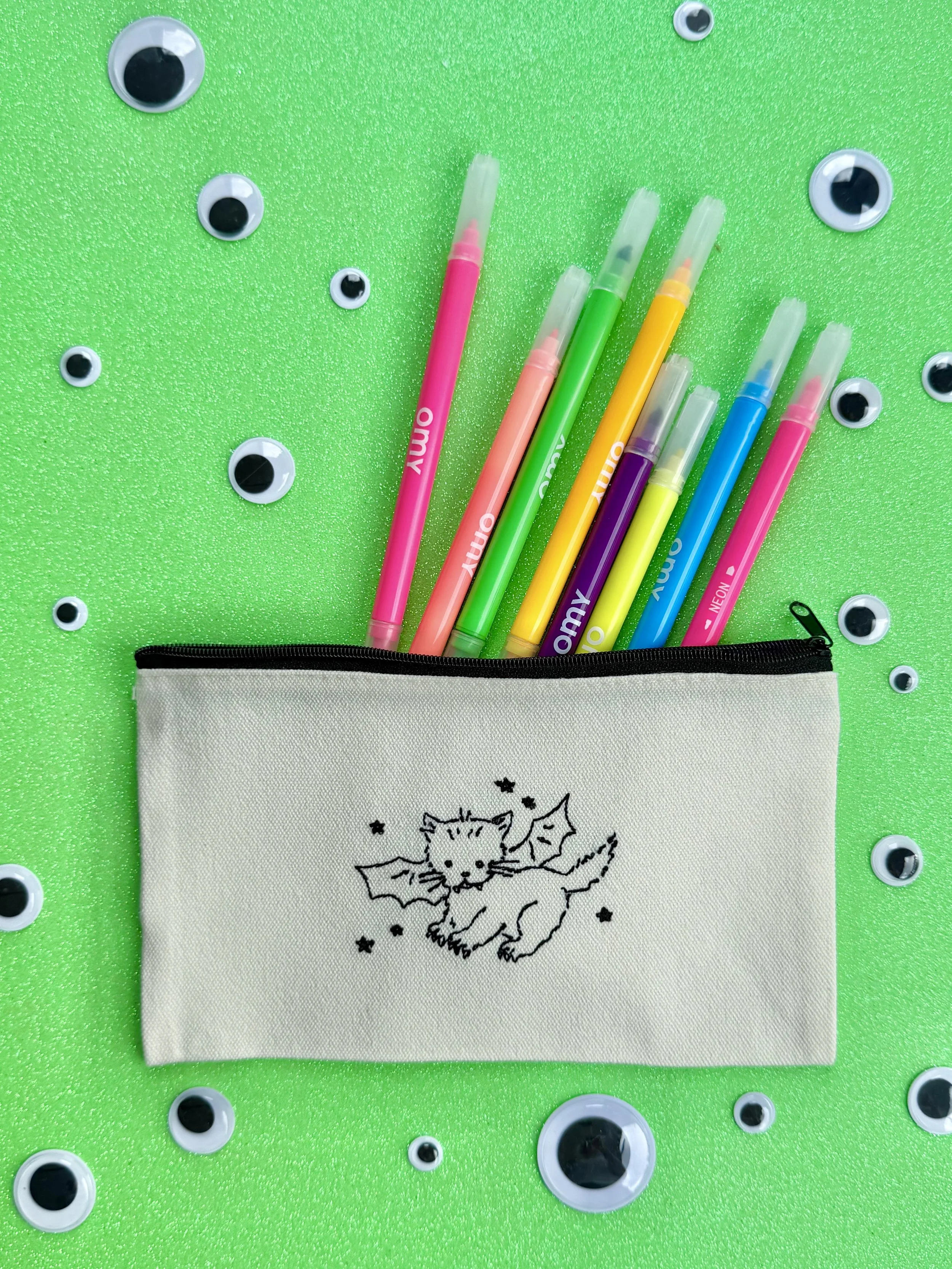 PATTI THE BAT CAT PENCIL CASE