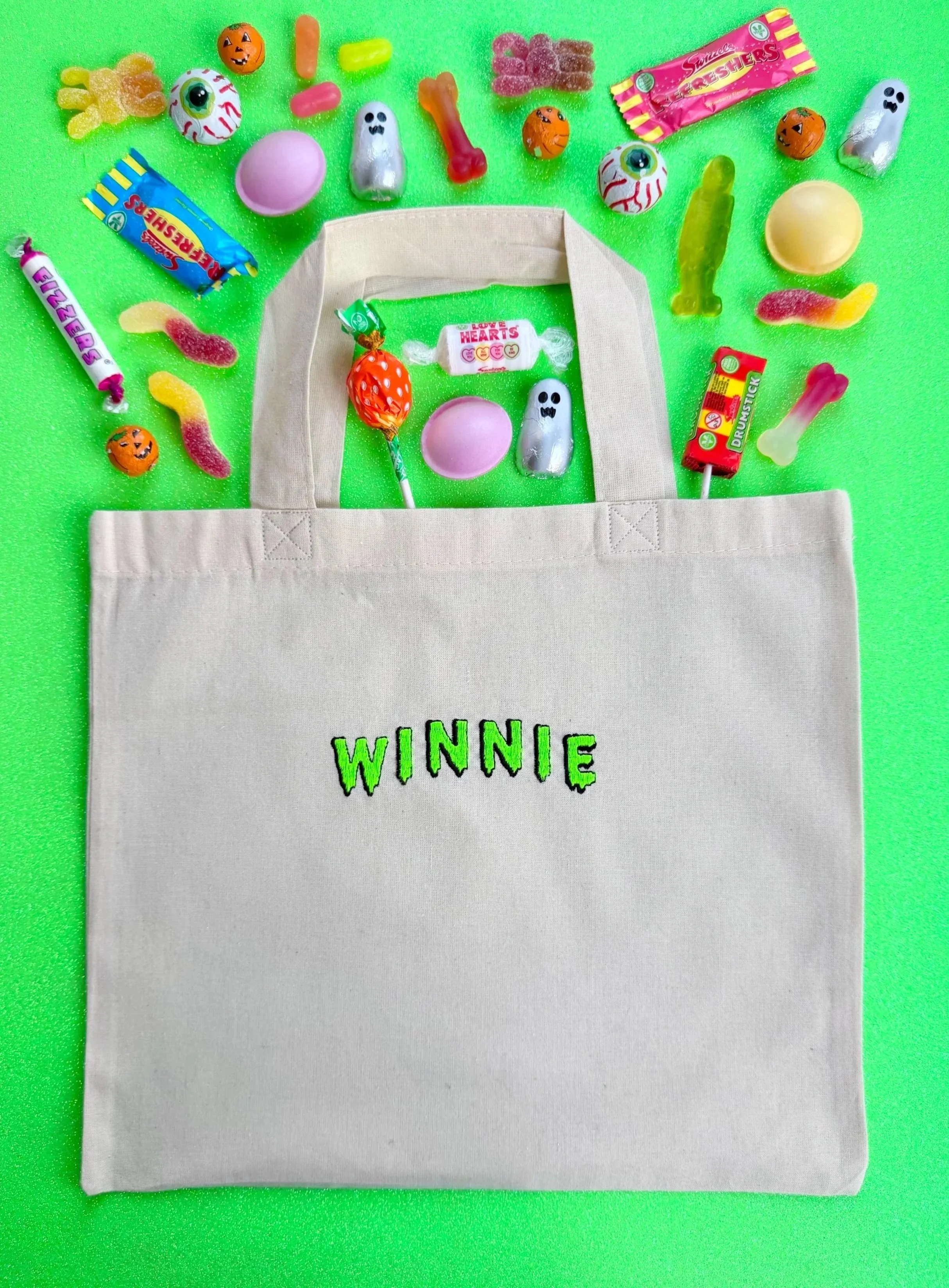 SLIME NAME TRICK-OR-TREAT BAGS