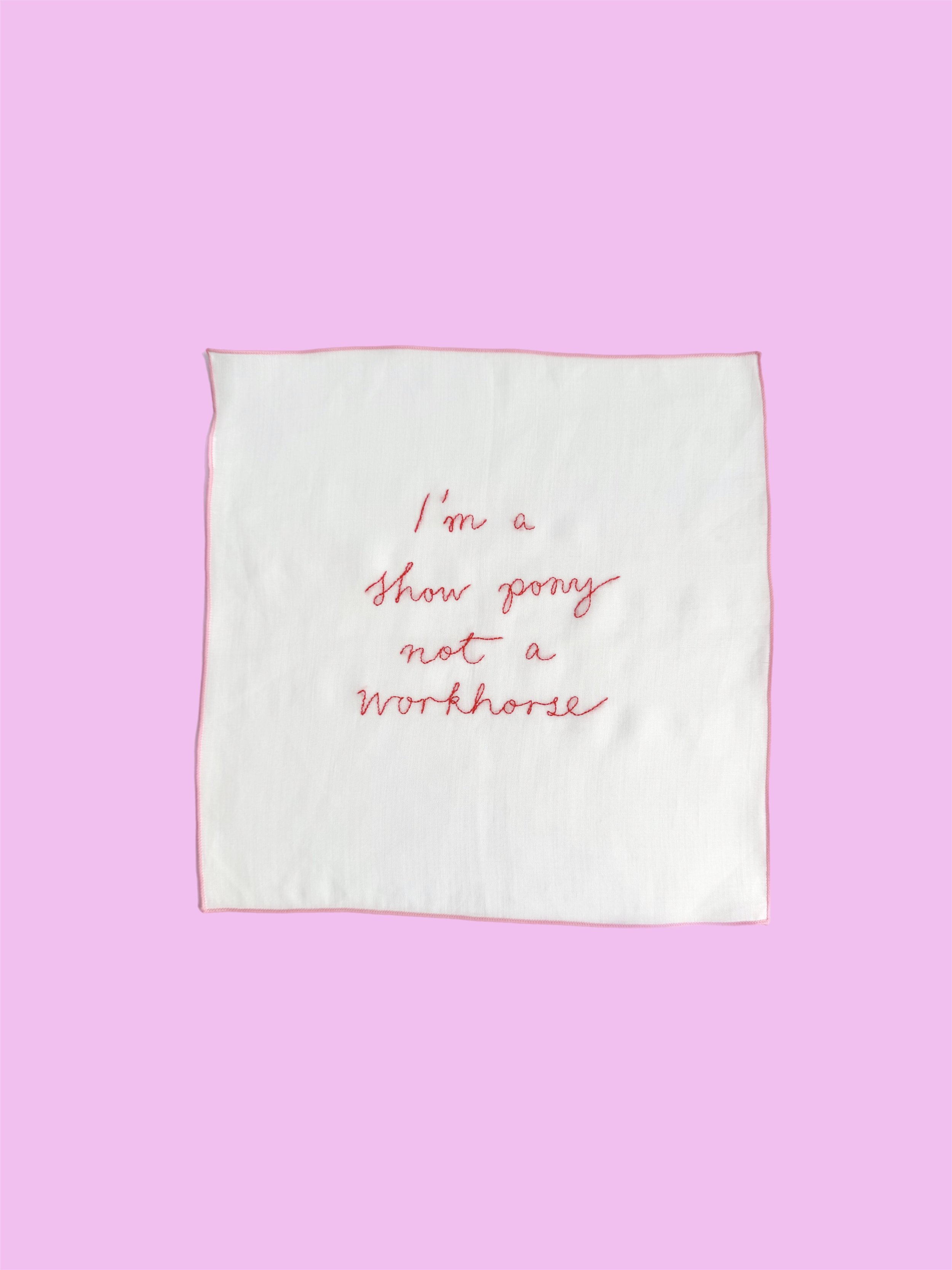 SHOW PONY HANDKERCHIEF