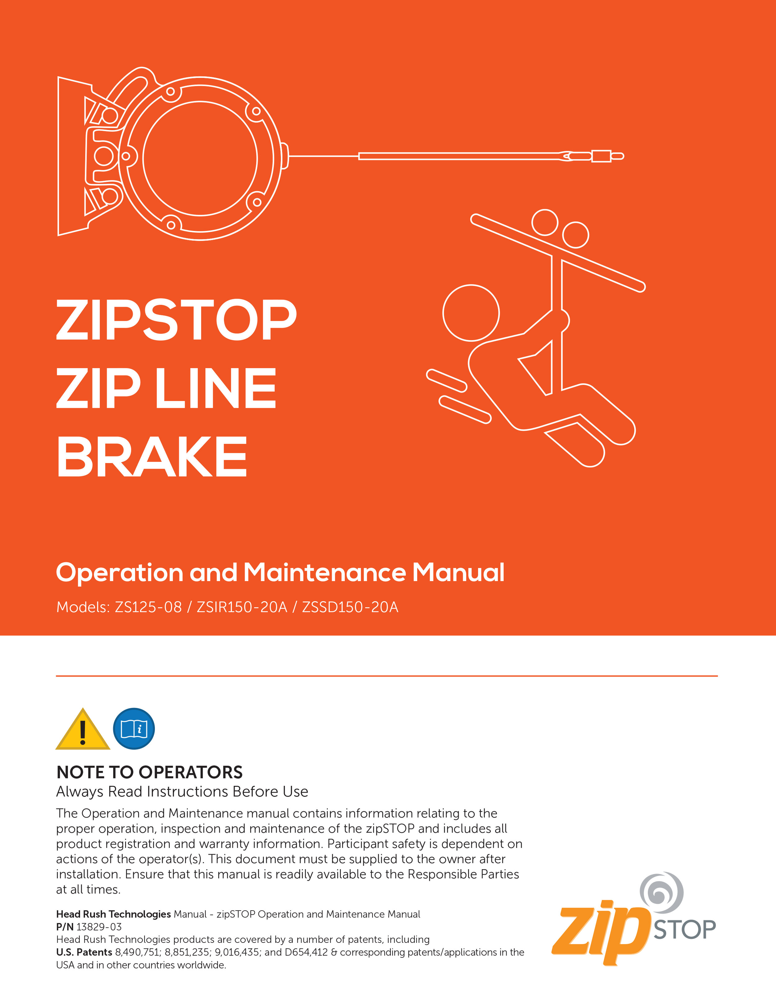 ZipSTOP Operation Manual