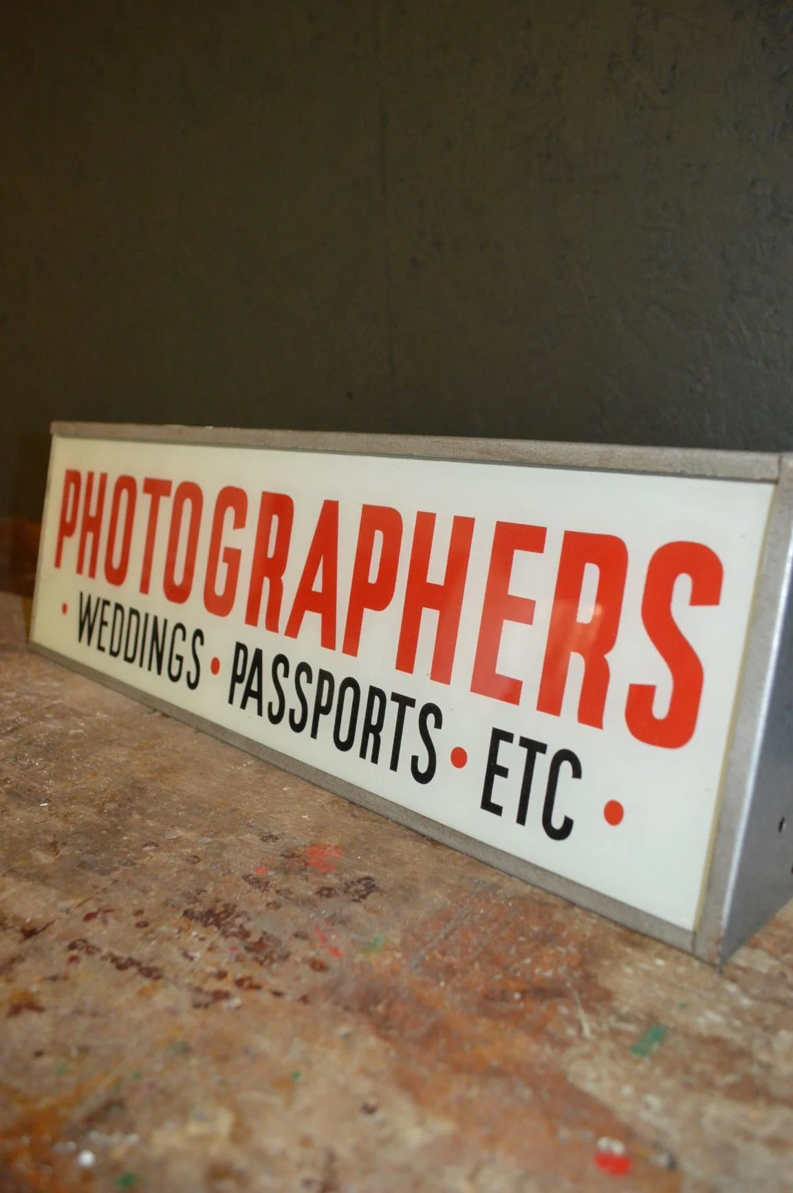 Vintage Light Box