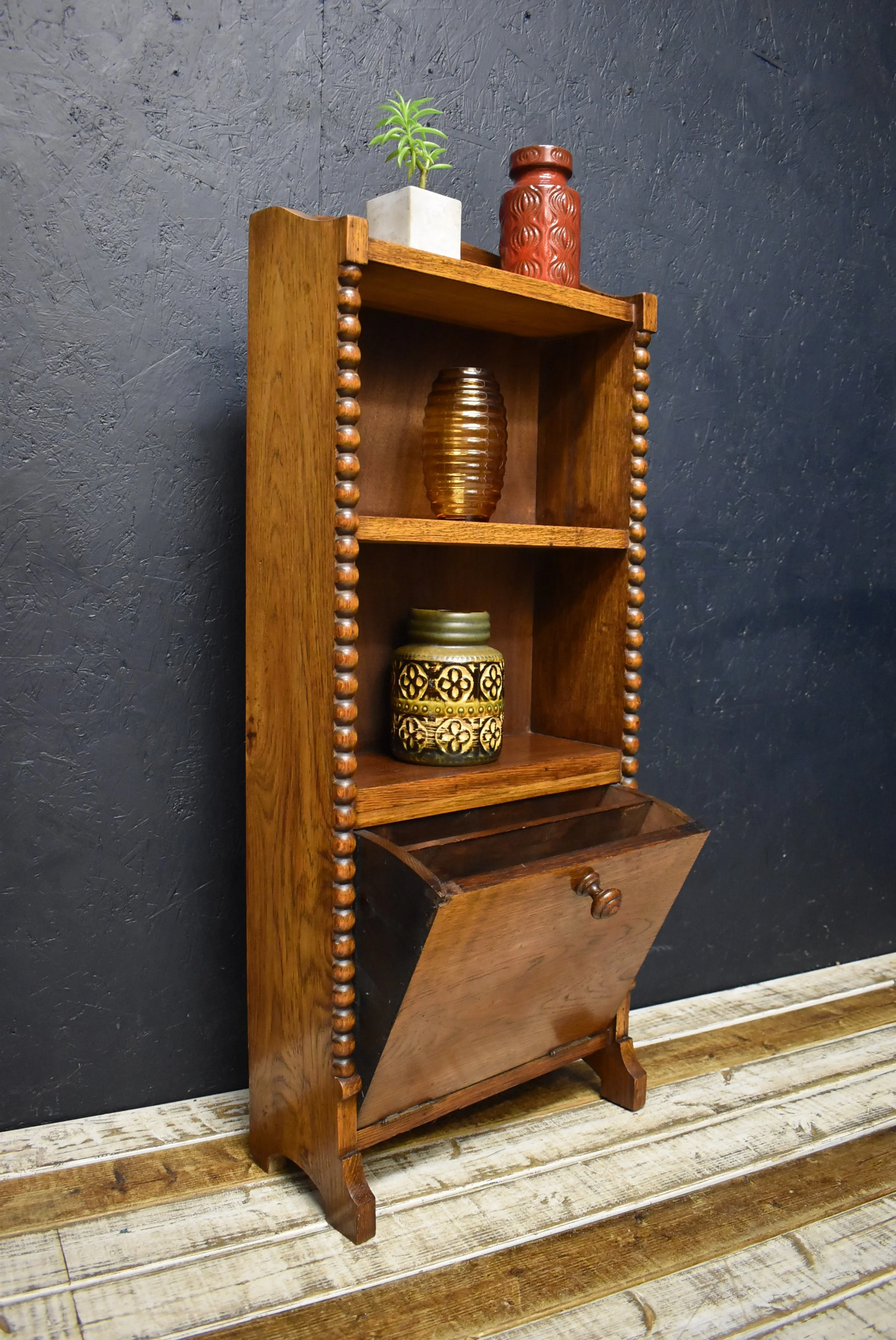 Antique Open Small Bookcase Display