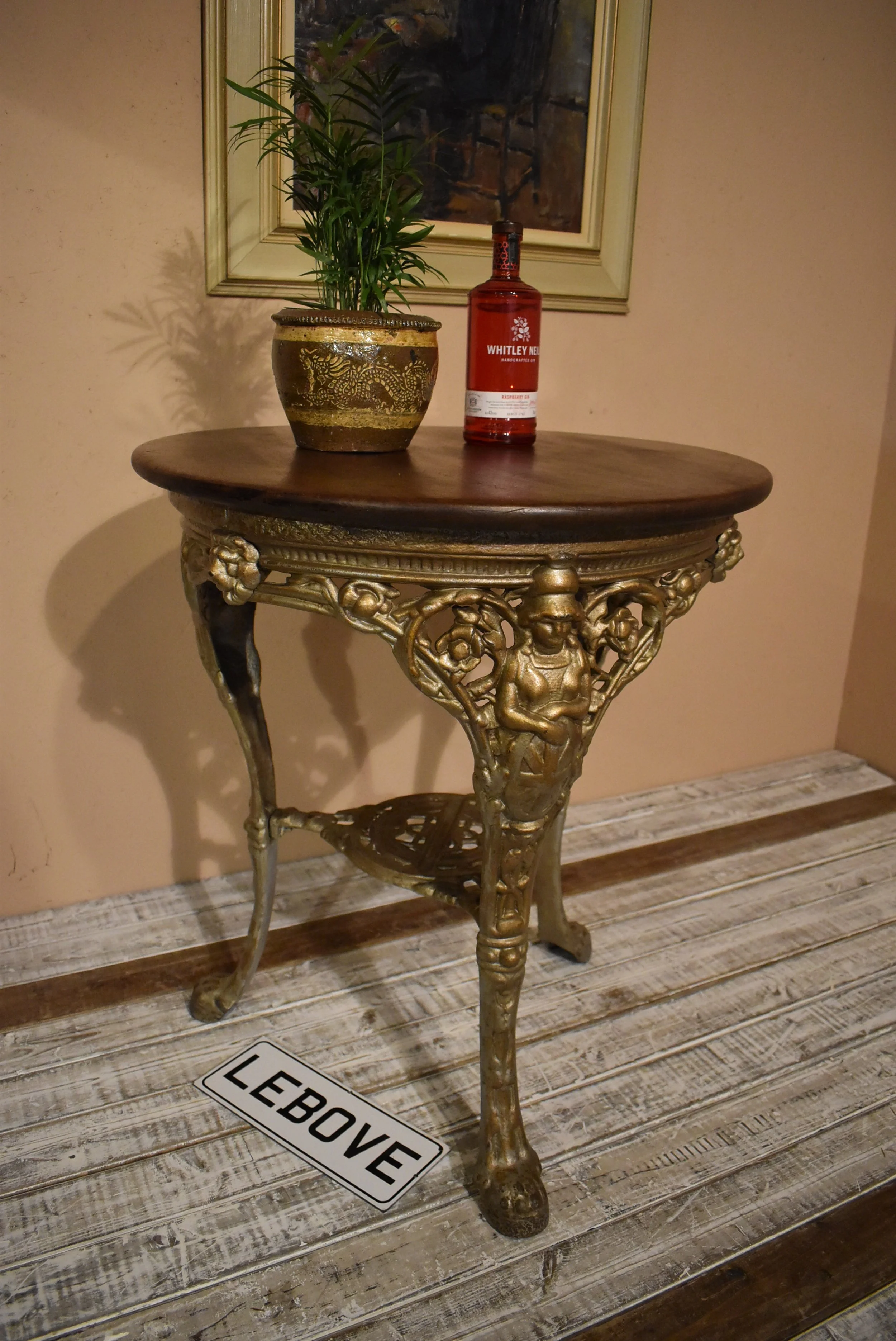Cast Iron Britannia Pub Table