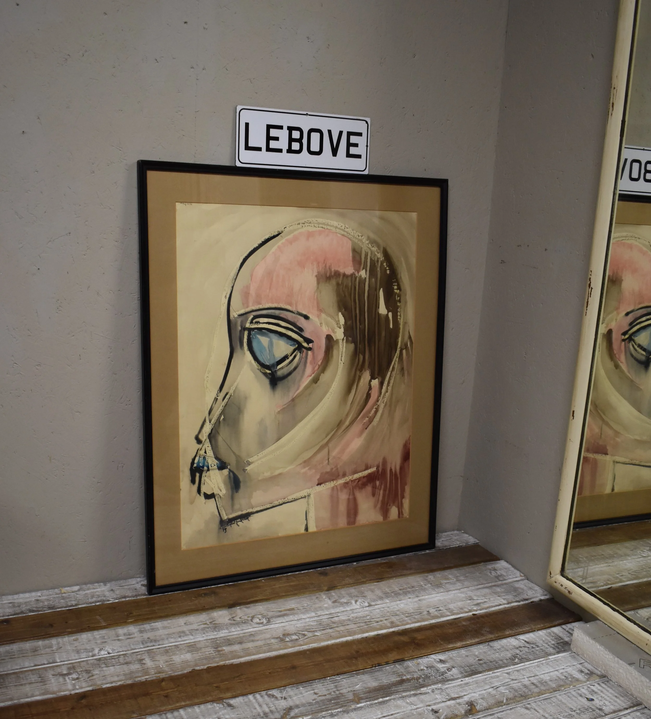 Abstract Expressionist Portrait - Christopher Francis Gonzalez