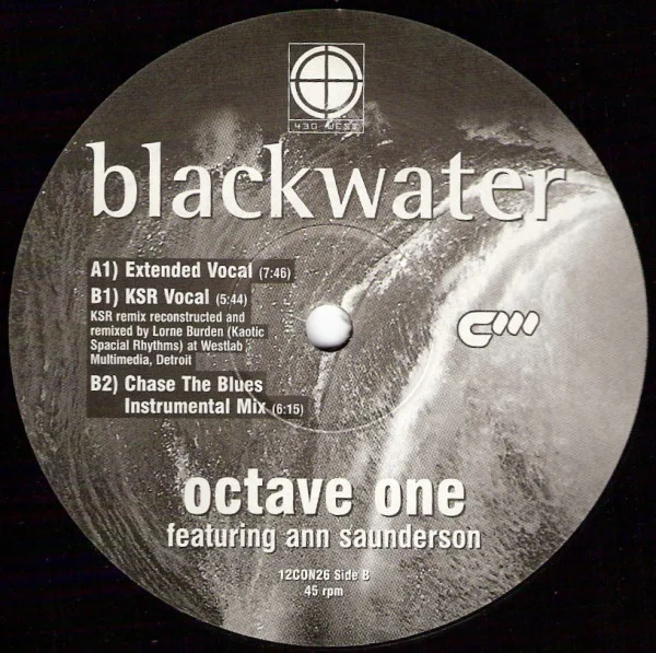OCTAVE ONE feat. Ann Saunderson ‎– Blackwater — KRISTINA RECORDS