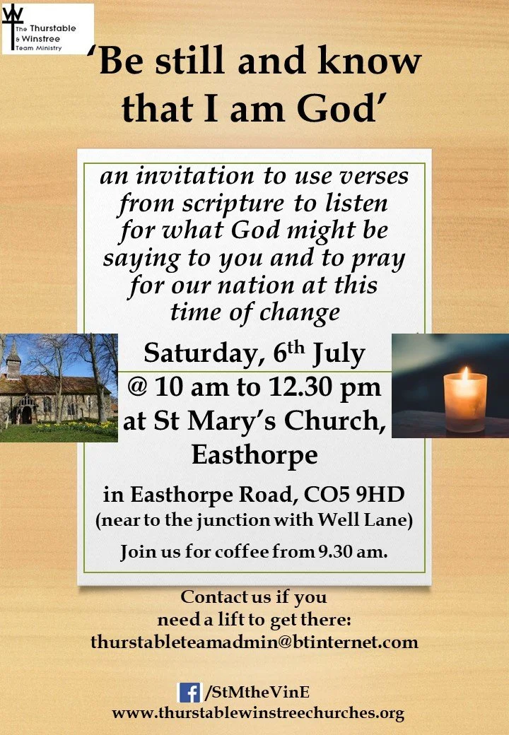 Read our News sheet for Sunday 30th June