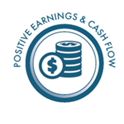 Positive Earnings &amp; Cash Flow- Shaker Investments