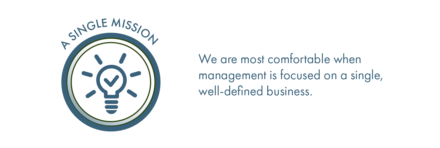 Shaker Investments 11 Characteristics of Quality Growth: A Single Mission