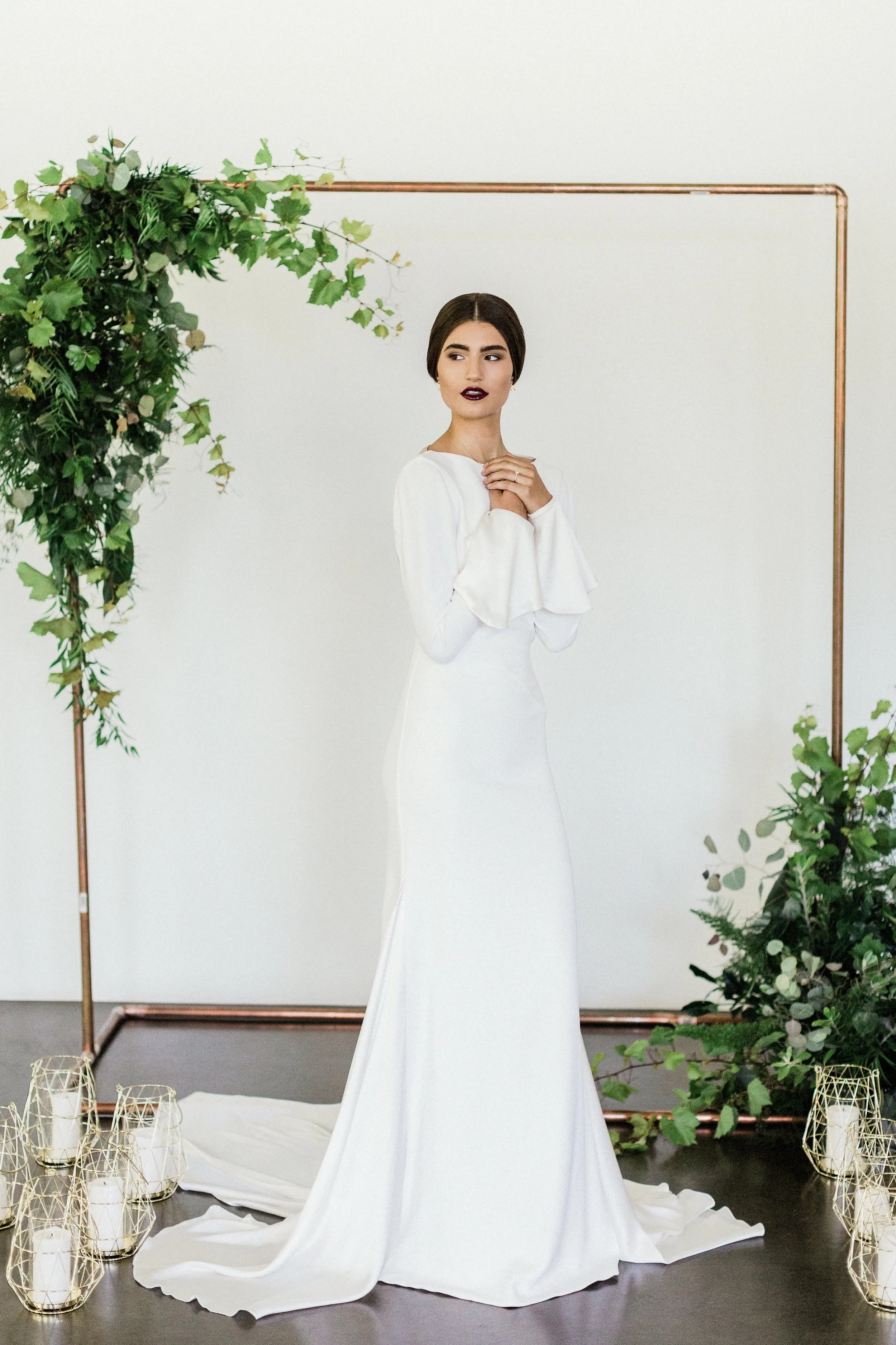 ScandinavianStyleBridalWeddingCopperFrameBackdrop.jpg