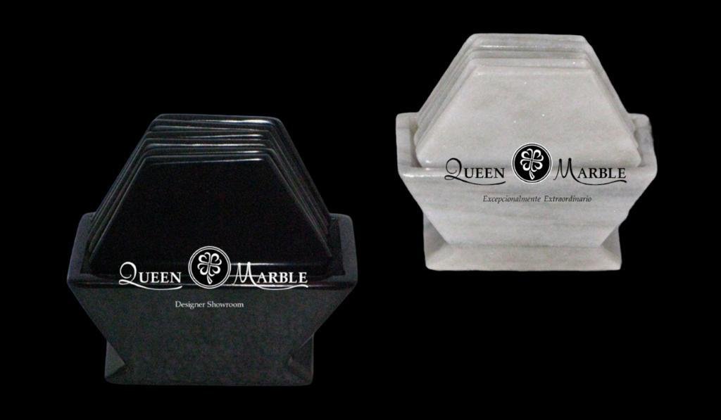 PORTAVASOS DE MARMOL