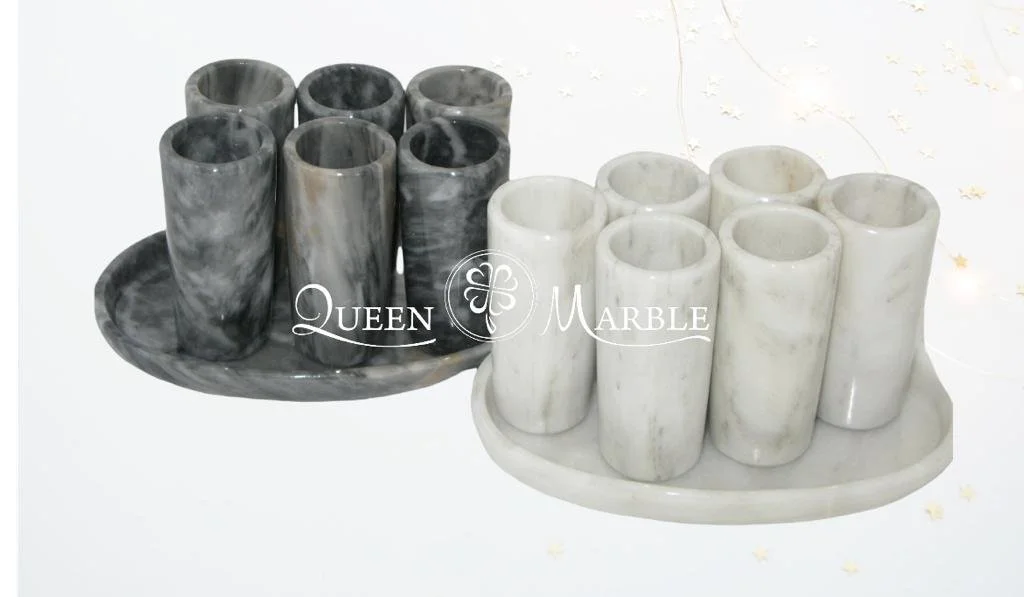 VASOS TEQUILEROS DE MARMOL