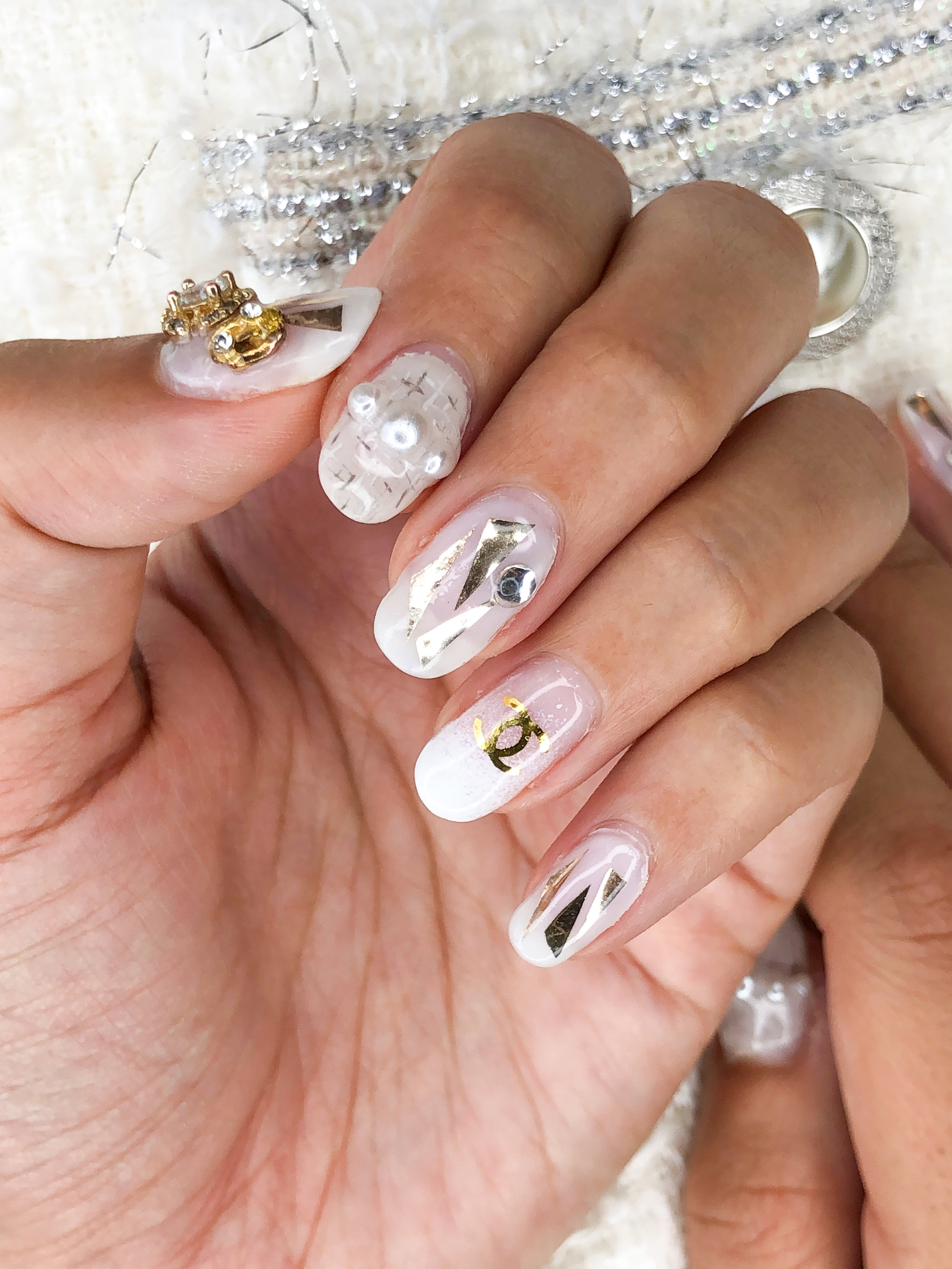 The most sparkly Sailor Moon nails~ – Salon Glitter