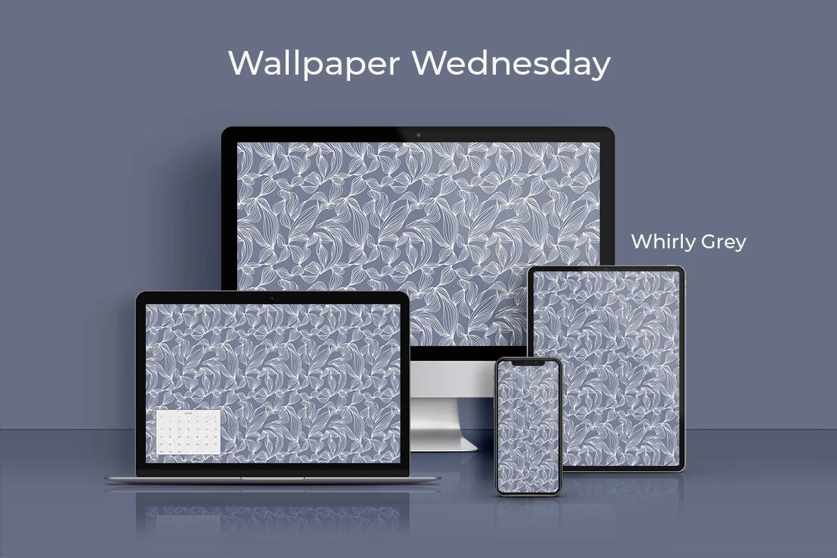 Wallpaper Wednesday: Swirly Whirly