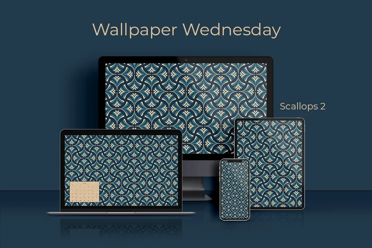 Wallpaper Wednesday: Scallops 2