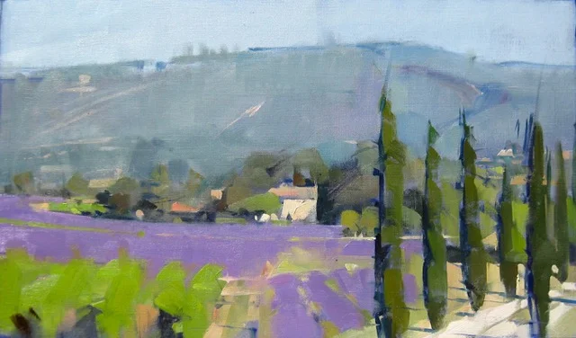 Lavender and Cypress