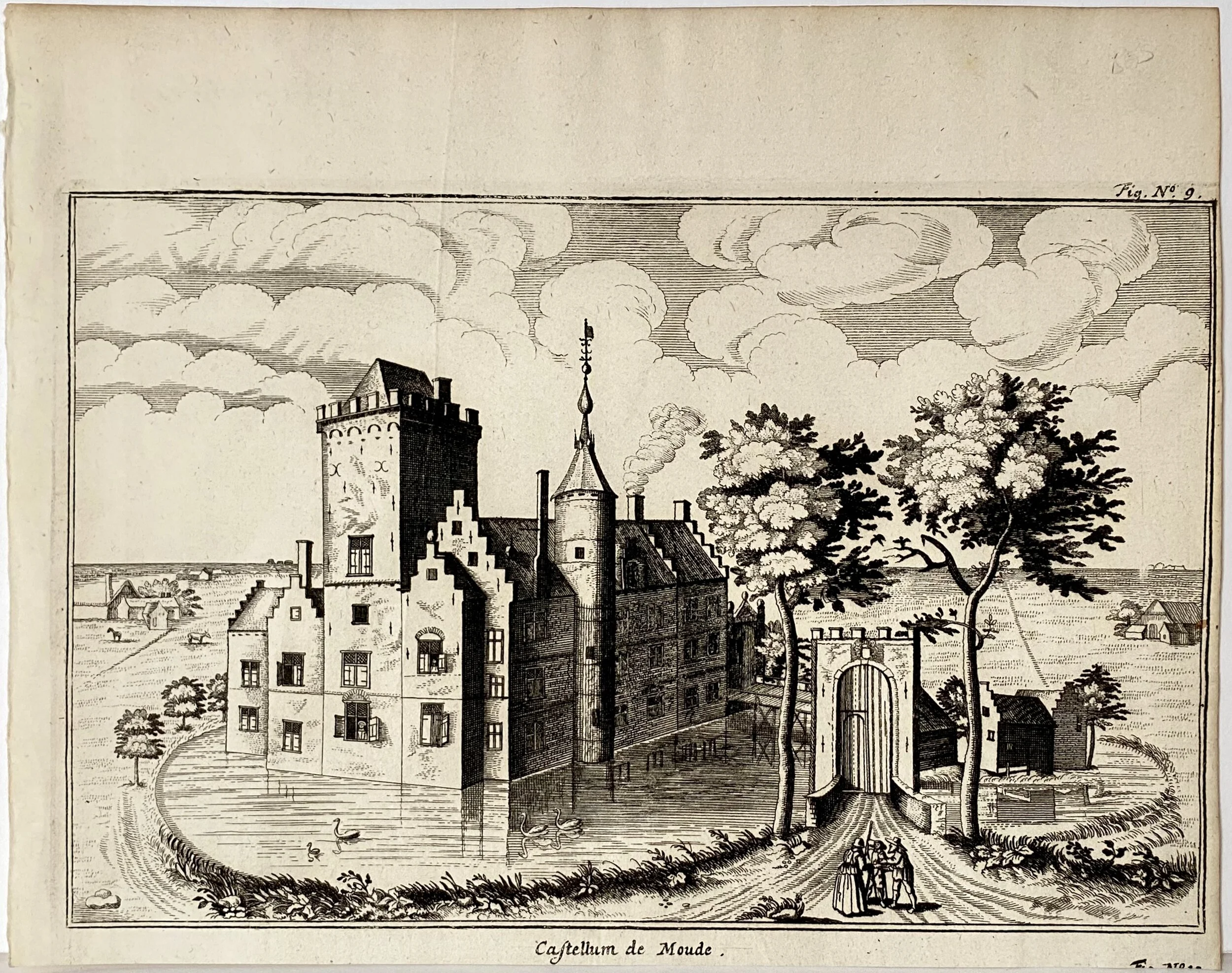 S0144CBE_Flandria_Illustrata_Sanderus_Netherlands_1736_antique_engraving_CFAC_Calloway_Fine_Art_French_Market_Georgetown_Washington_DC_.jpg
