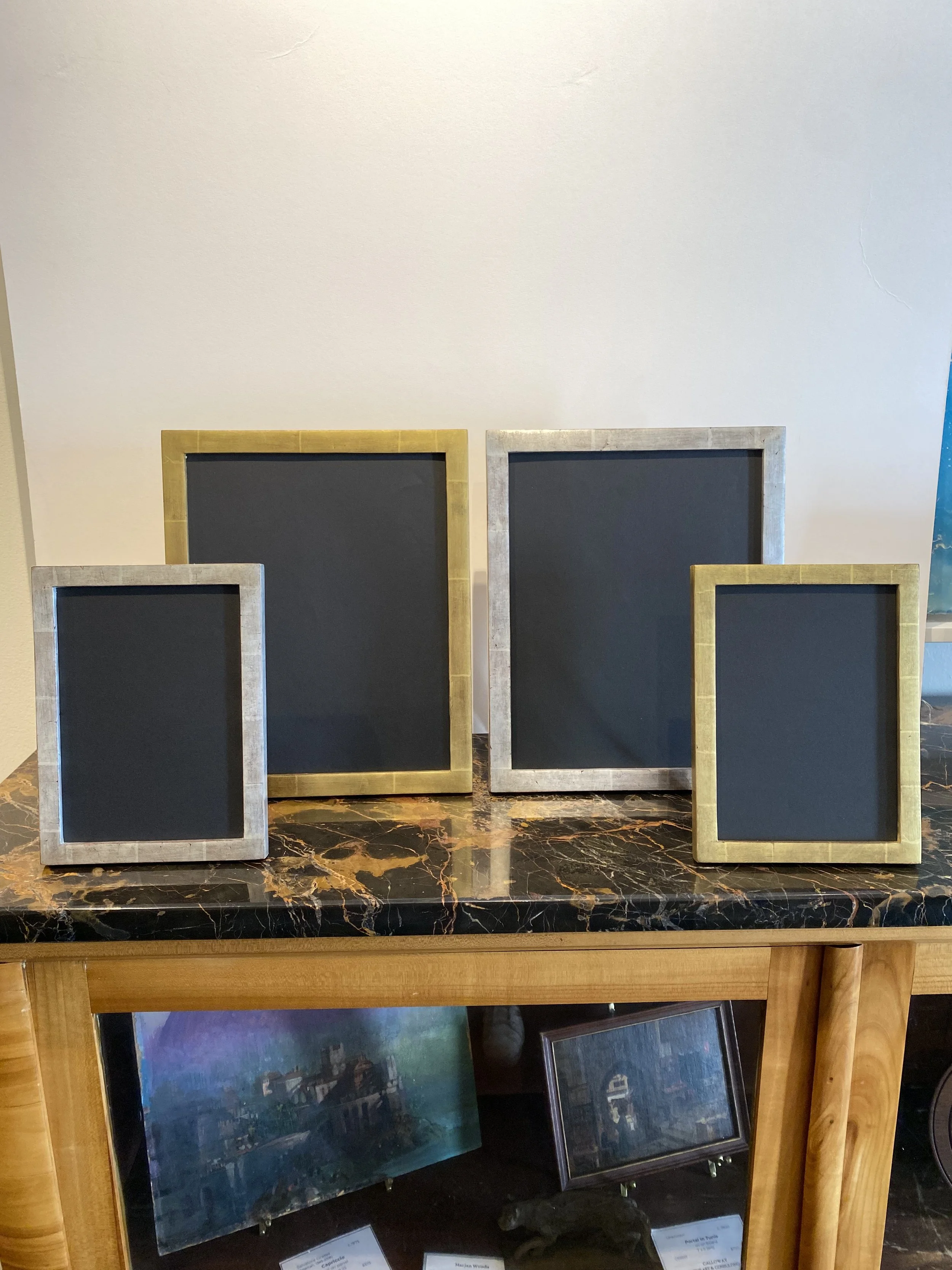 Gold Leaf Photo Frames (5x7 and 8x10) — Calloway Fine Art & Consulting