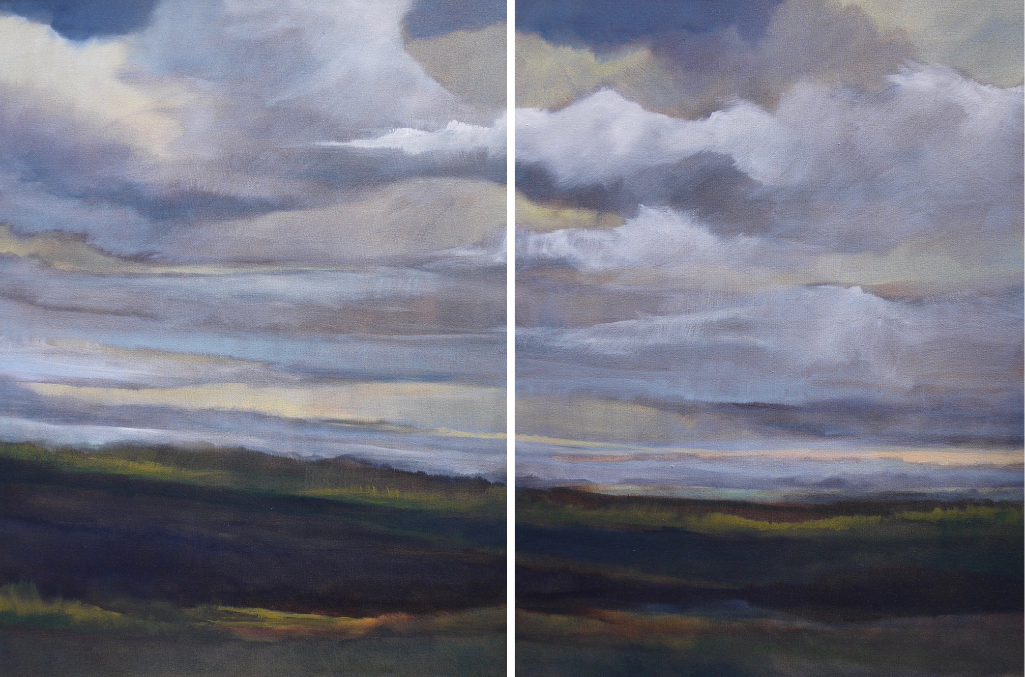 Exhalation Diptych