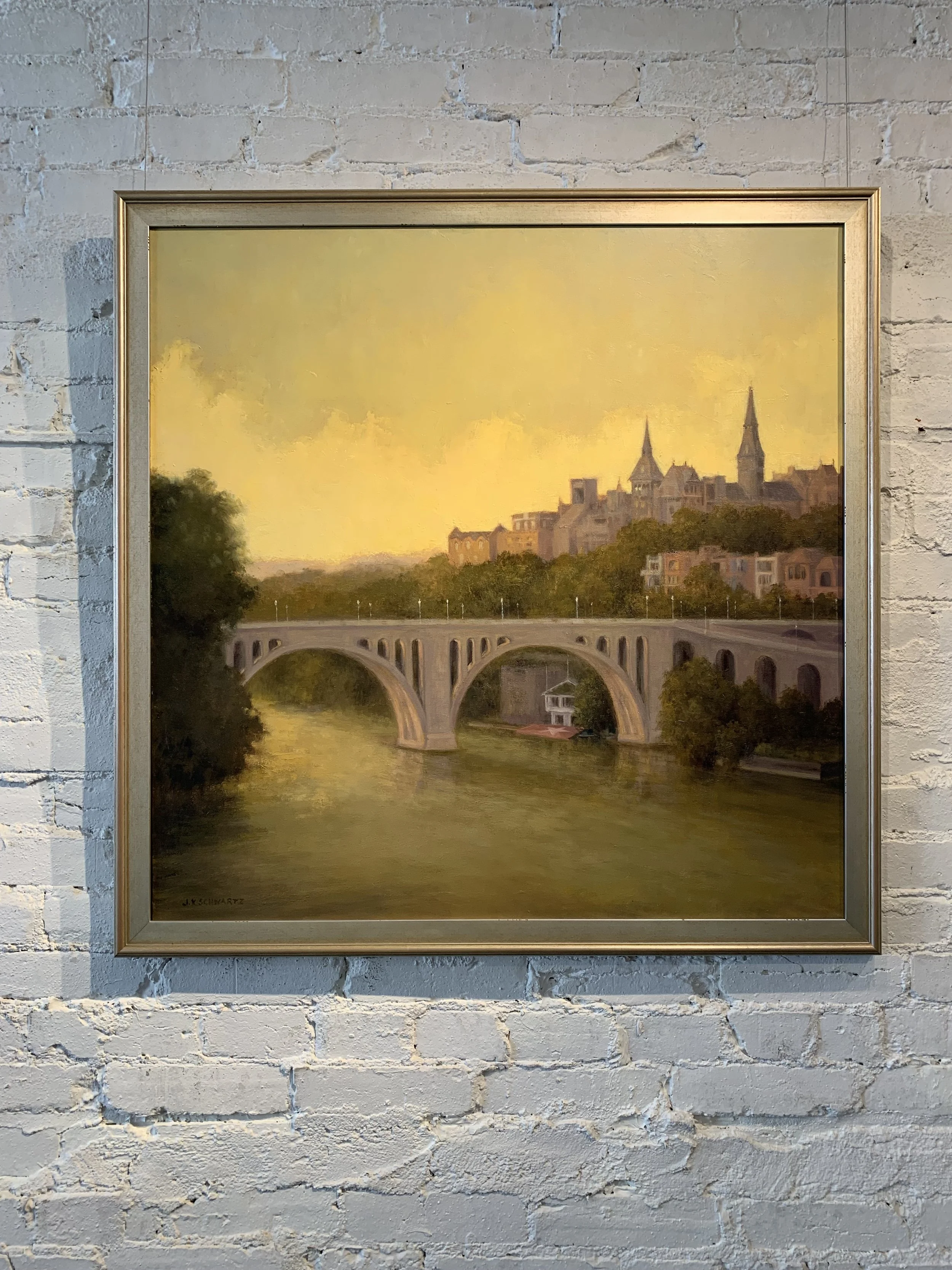 A0344JS_Georgetown In A Yellow Sky_Framed.jpg