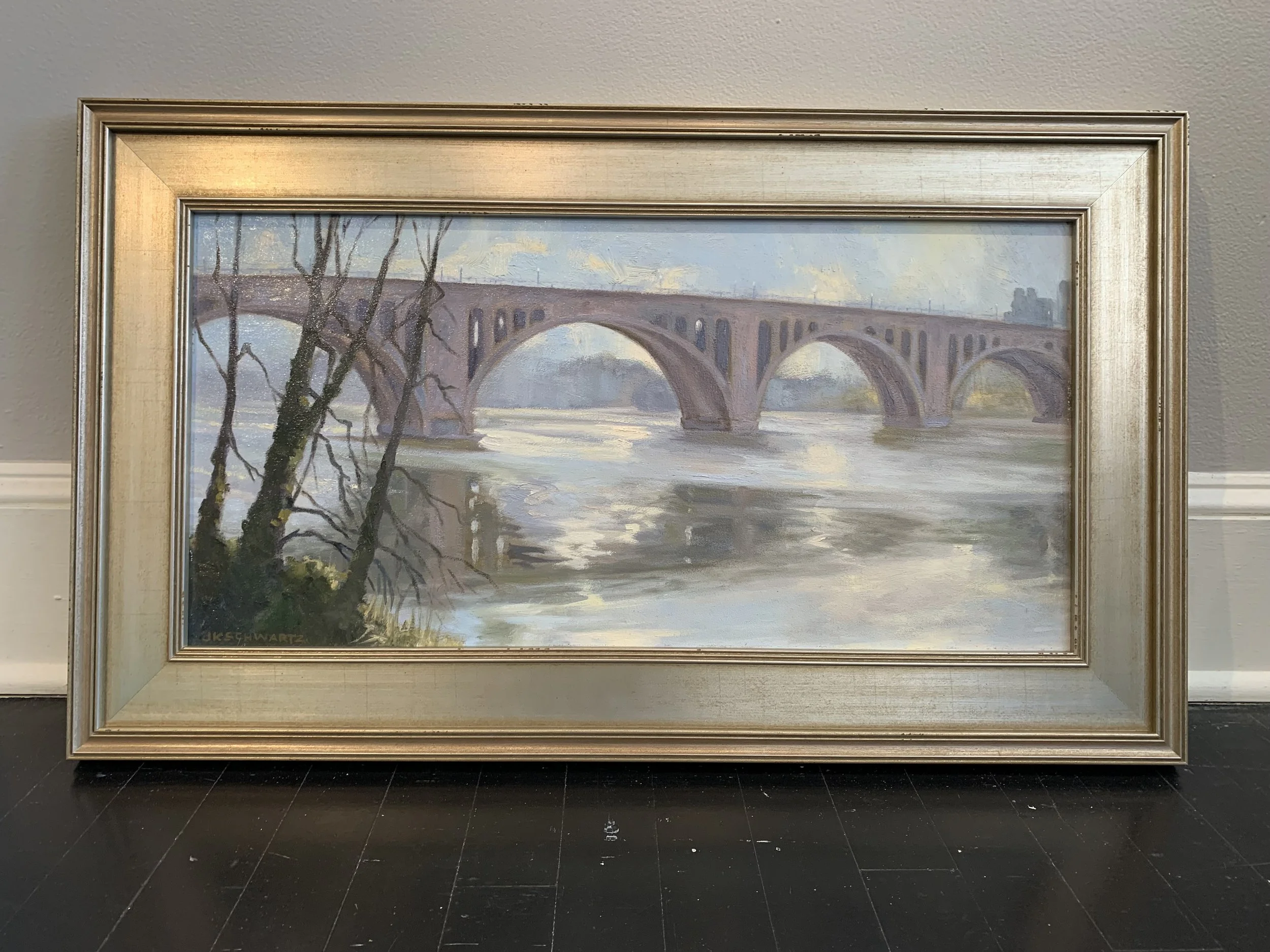 A0359JS_Early February Morning Key Bridge_Framed.jpg