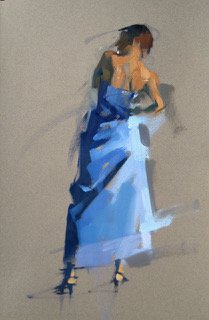 Woman in Blue 5 Angles