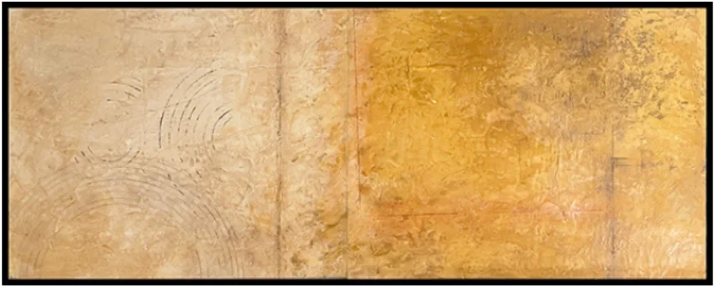    Wall Series, Ochre  Graceann Warn $4,400   