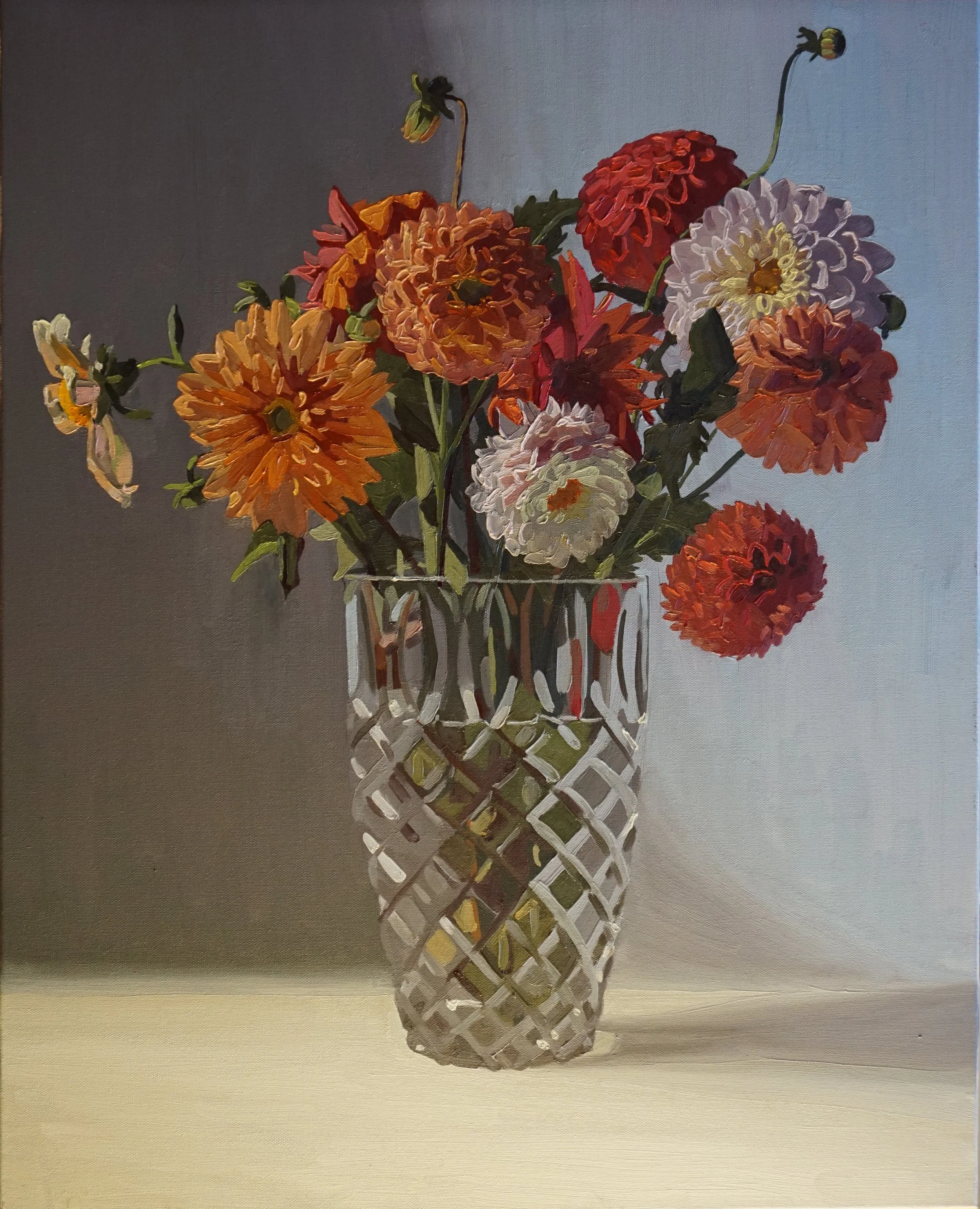    Flowers of Solitude Dahlias CXLIV  Maud Taber-Thomas&nbsp; $4,750   