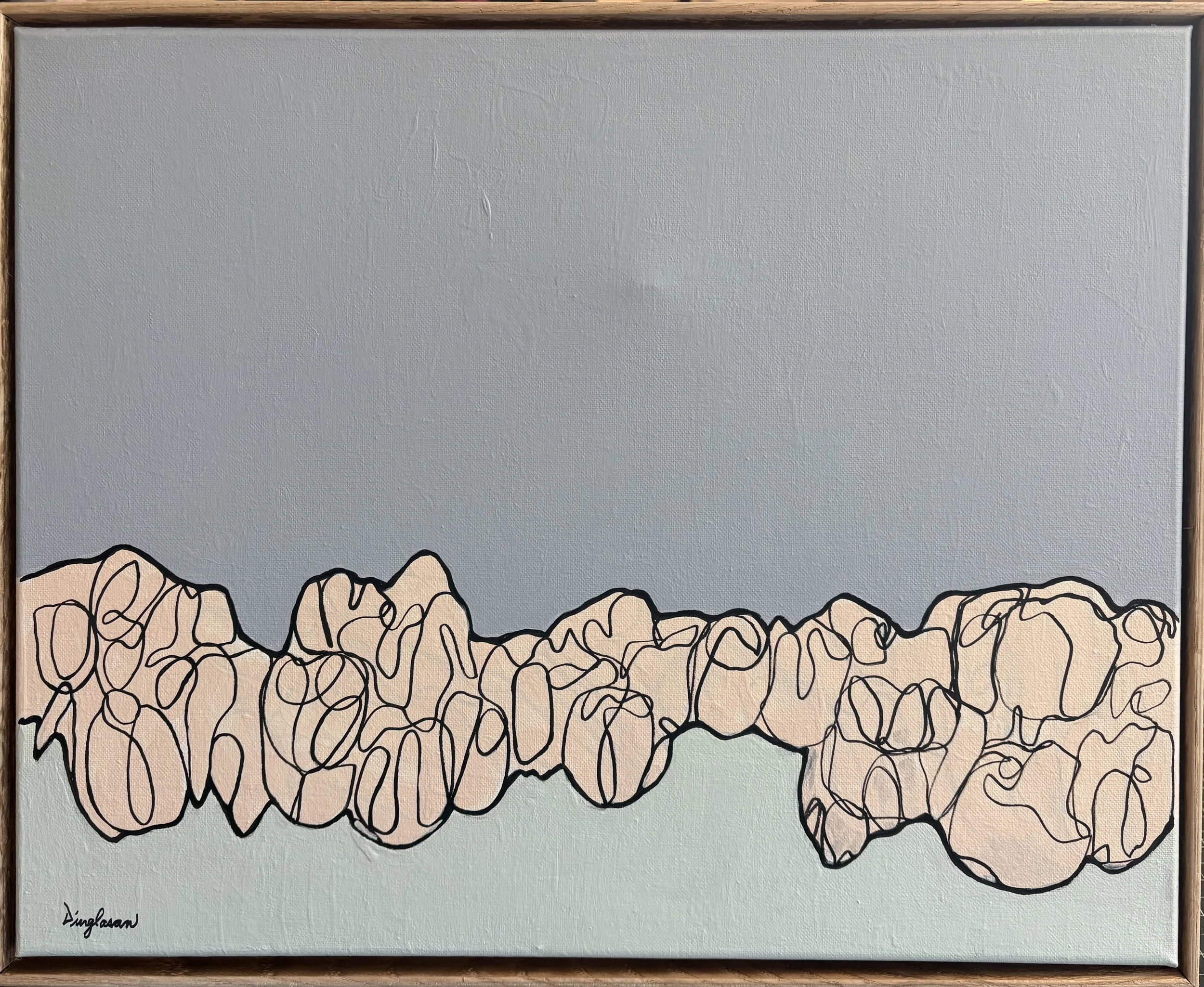    Peachy Tulips  Kelly Dinglasan Minton $1000   