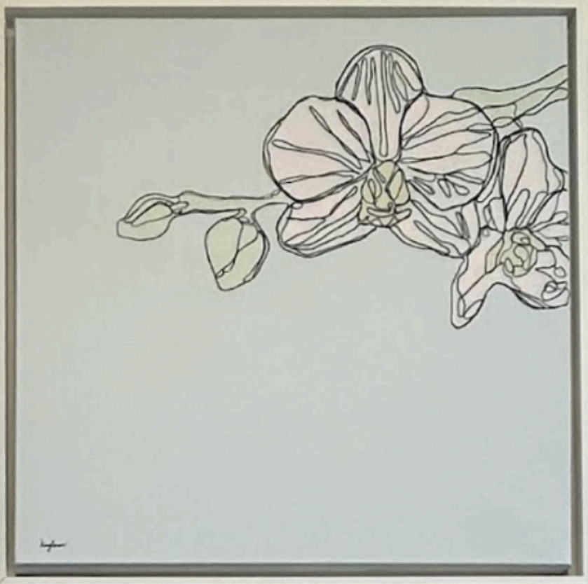    Orchid on a Riviera Breeze  Kelly Dinglasan Minton $2000   