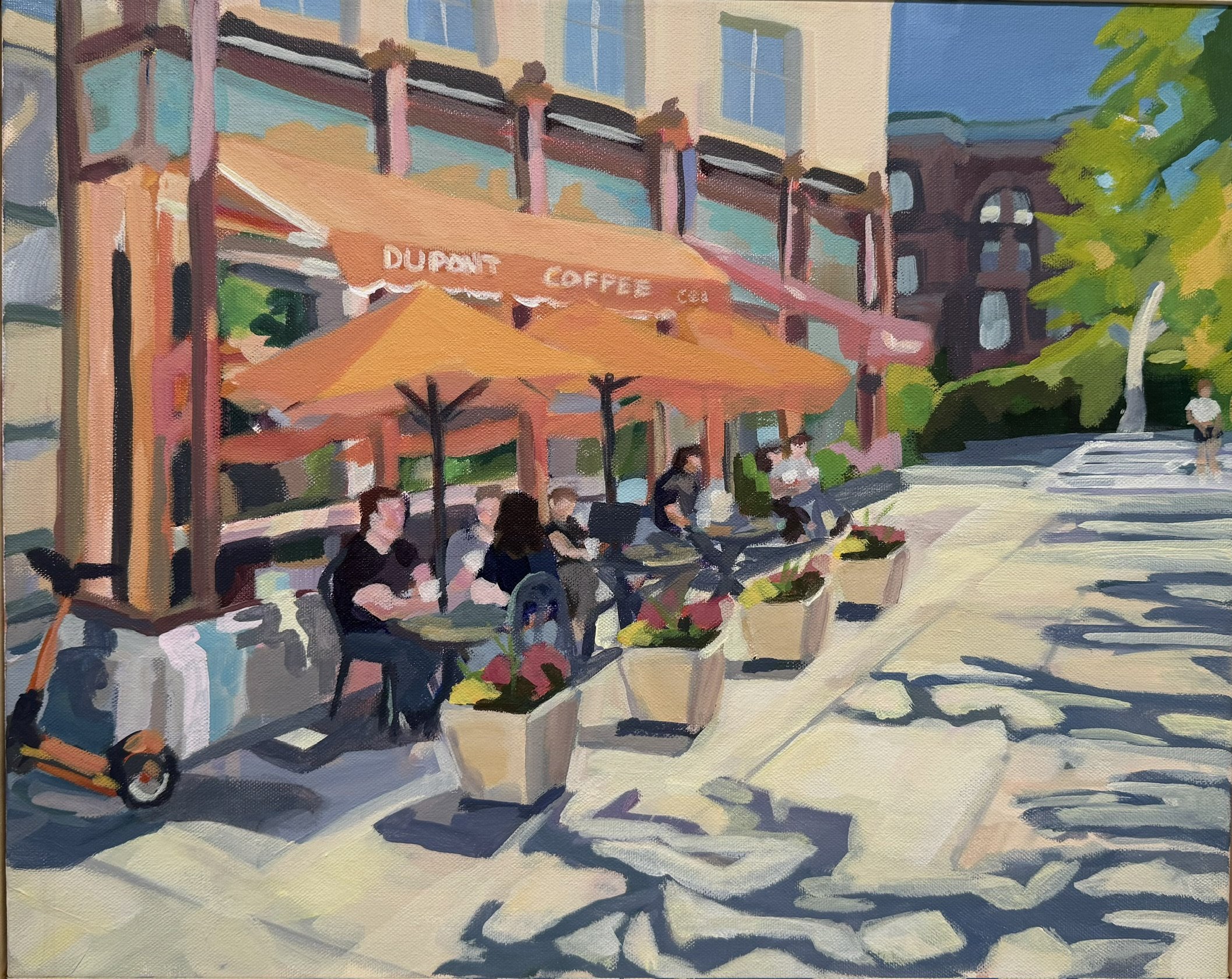    Coffee in Dupont Circle  Madeleine Greenwald $550  