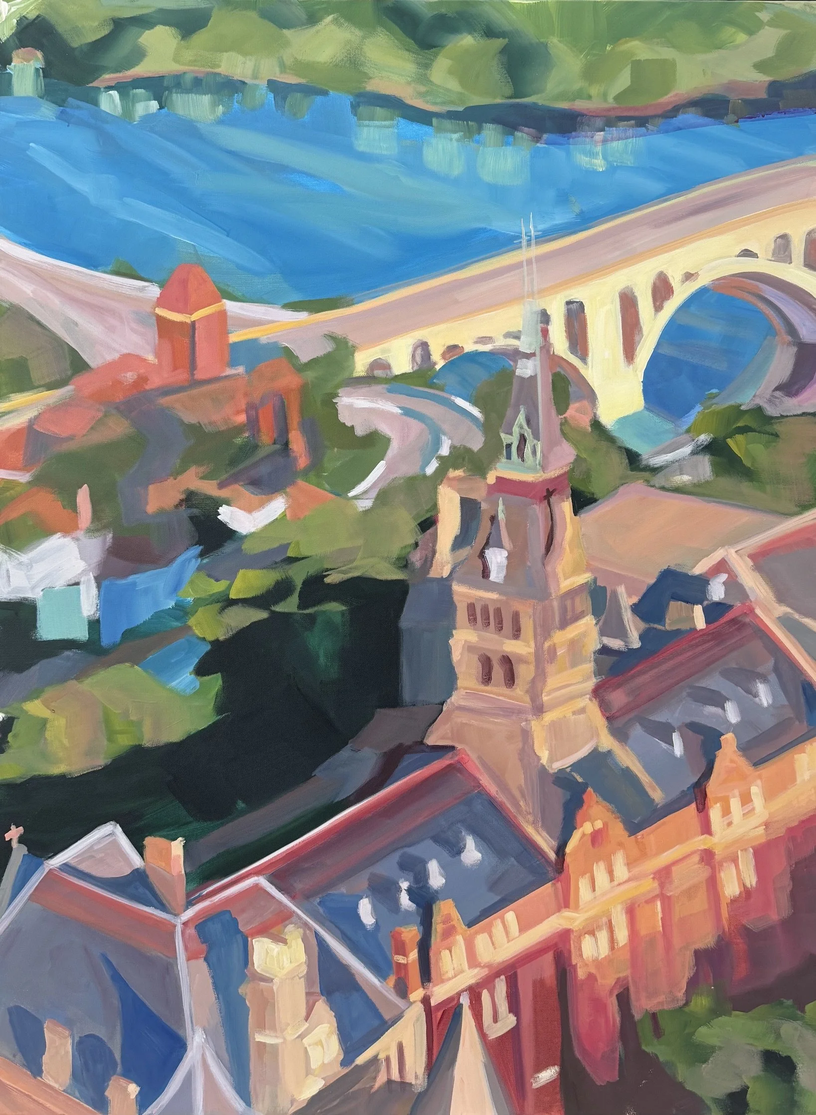    Above the Hilltop  Madeleine Greenwald $2950  