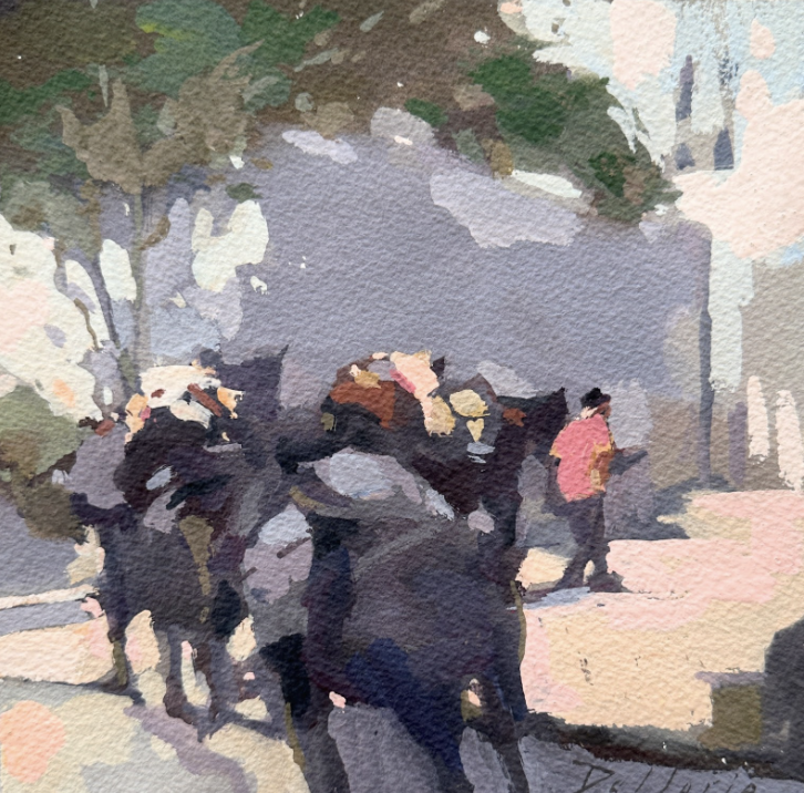  Leader of the Pack Bernard Dellario $650 