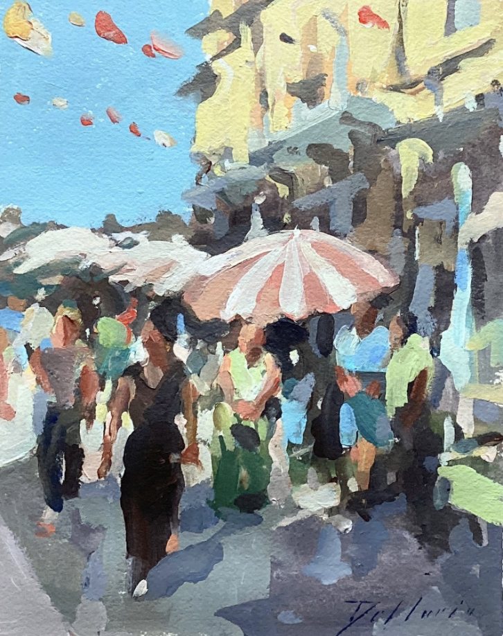  L’isle sue la Sorgue Bernard Dellario $750 