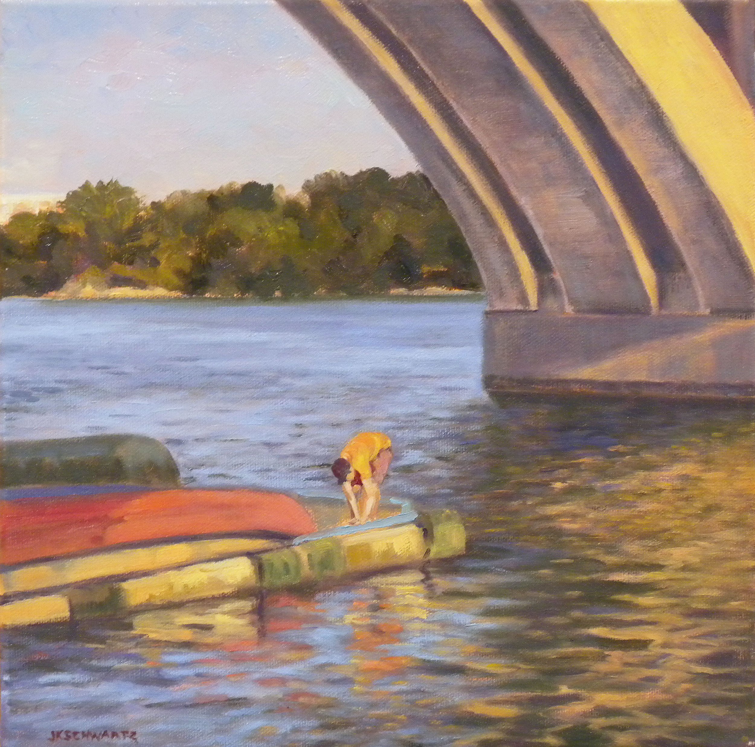 The Dock at Jack's, 12x12 oil on canvas.jpg