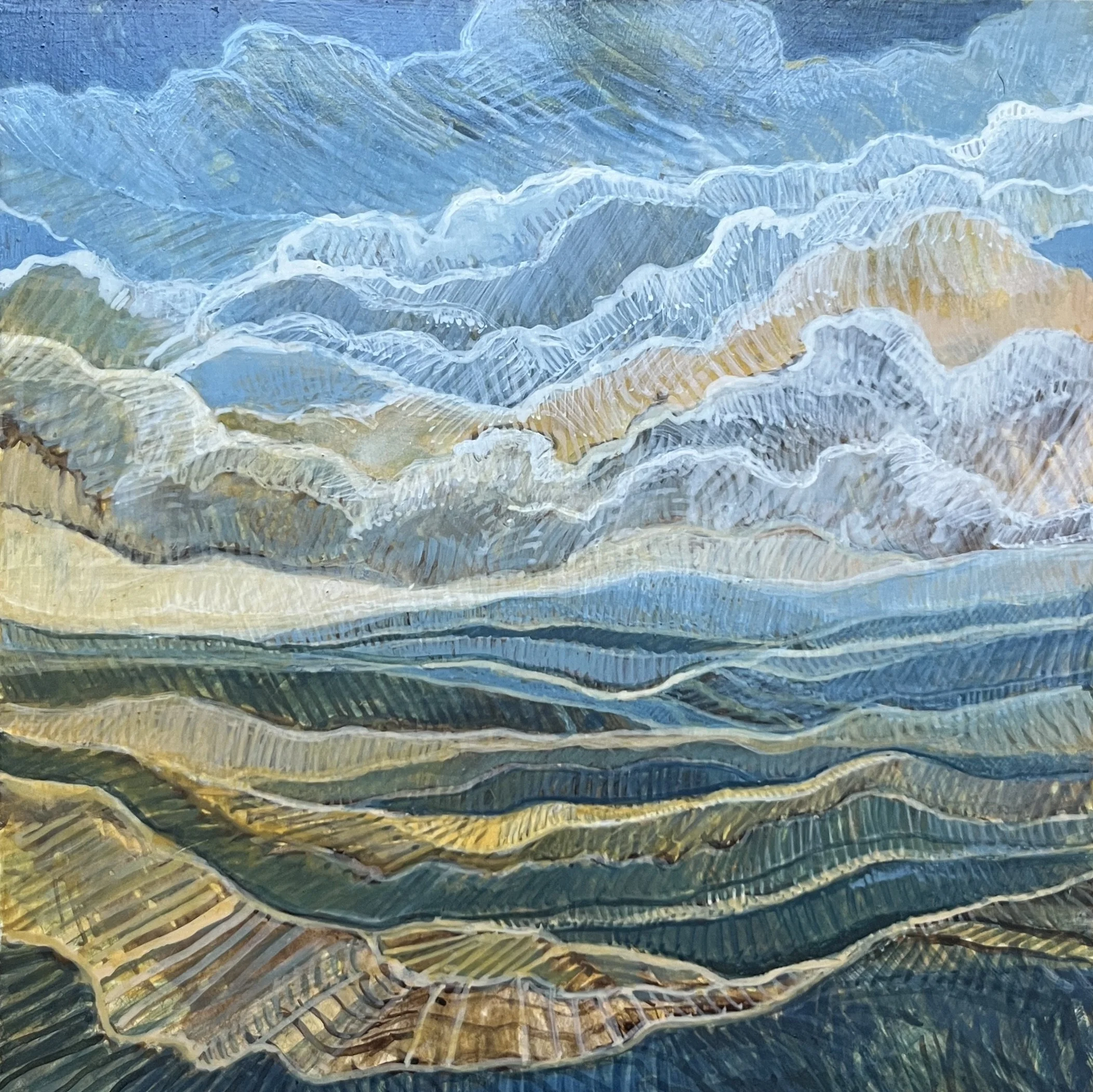 2025 Lines 2_egg tempera on panel_6x6_2025.JPG