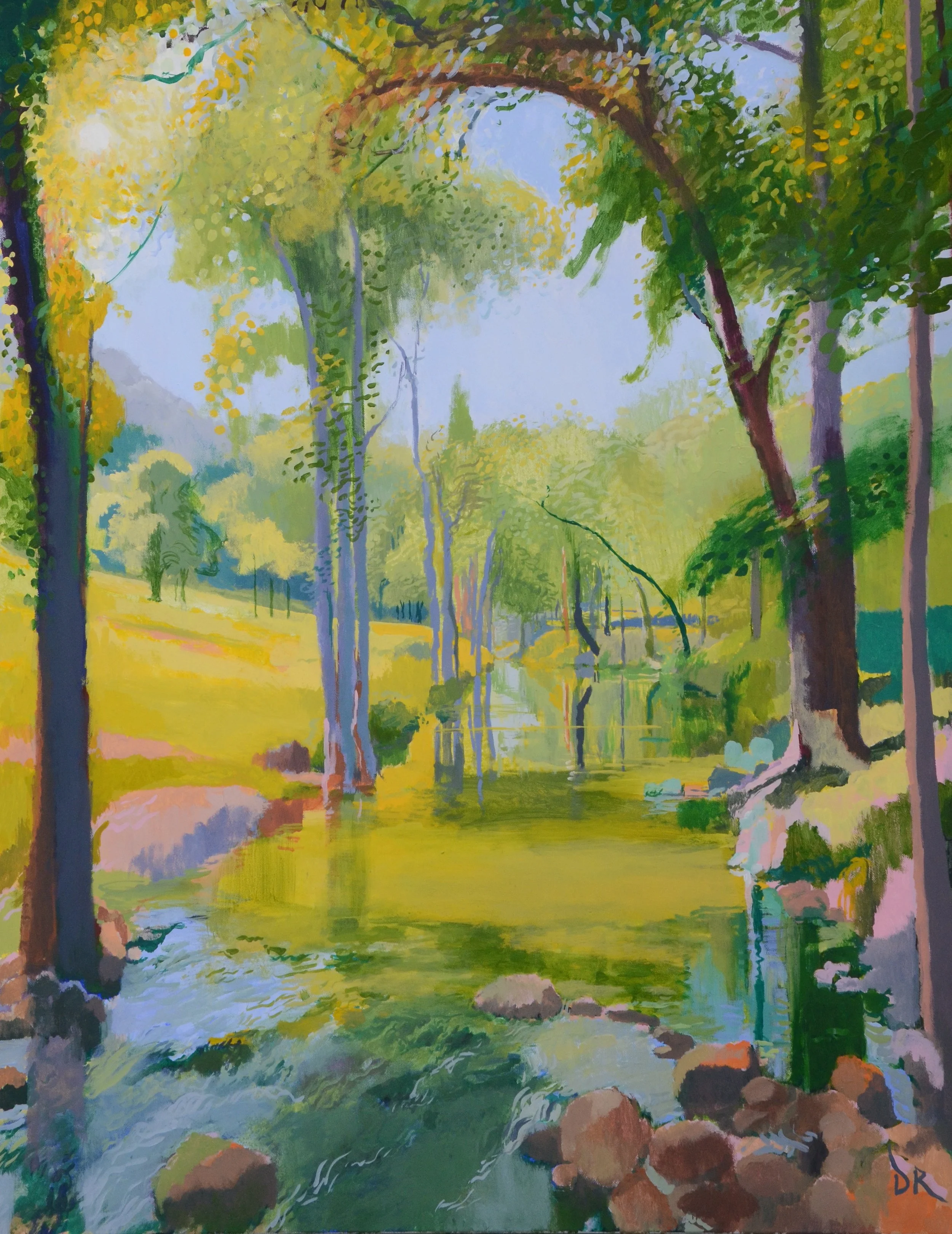 DavidRycroft_Pegairolles_printemps_72x92cm5.JPG
