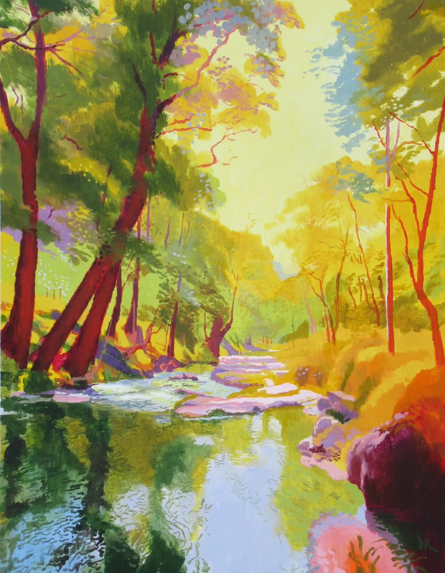 “Colour gives to things not a mask but their own face.” Heidegger
.
Ici, comme en Arcadie
Vernissage Montpellier 10 oct 2025 @galeriedelanciencourrier  
.
'No Ego In Arcadia'
Arcadia is not necessarily a time or a place or even an id